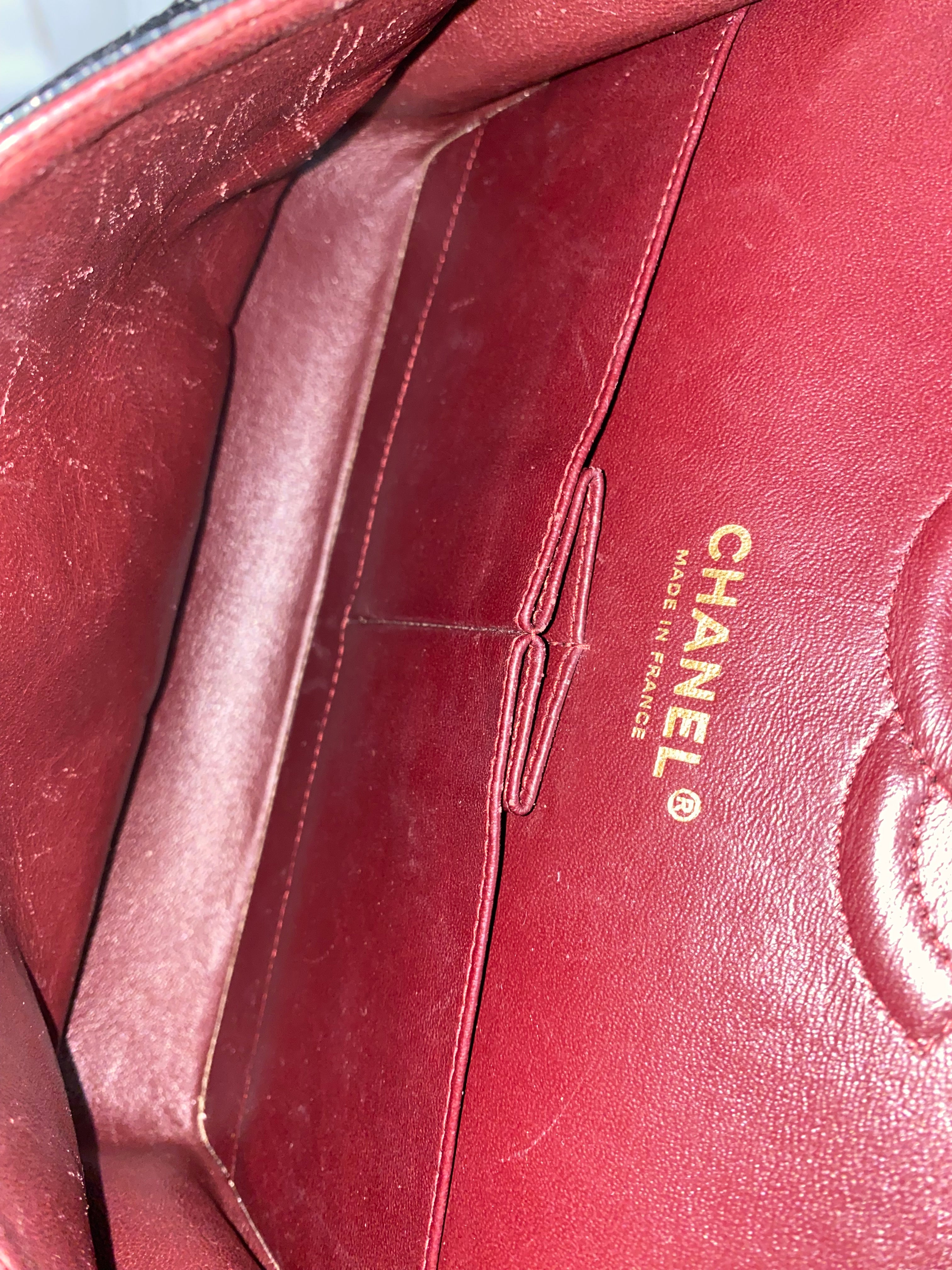 Chanel Black CC Classic Double Flap Medium Bag-handbag-Chanel-The Closet Egypt