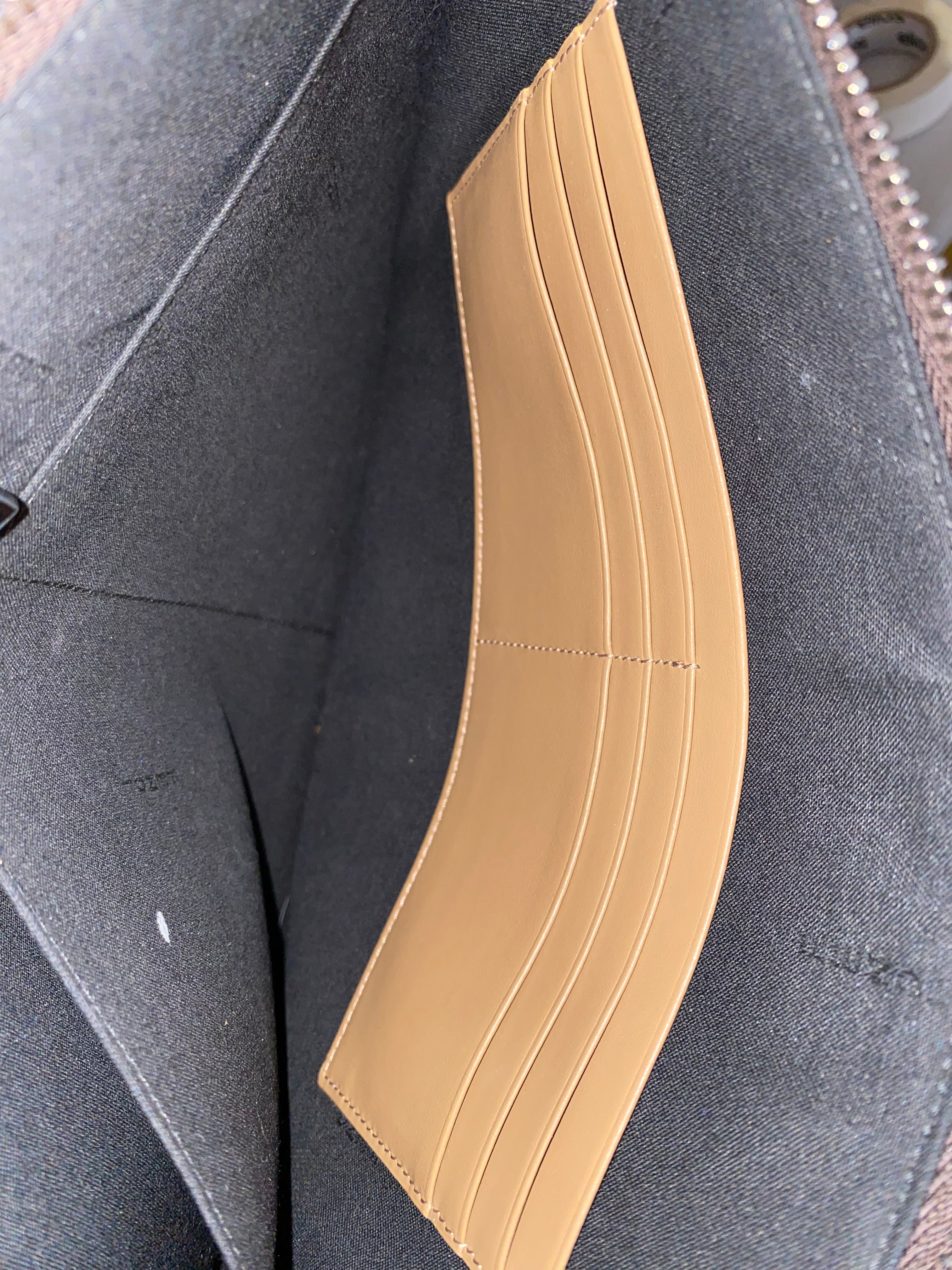 Fendi Tricolor Diagonal Flat FF Pouch-Pouch-Fendi-The Closet Egypt