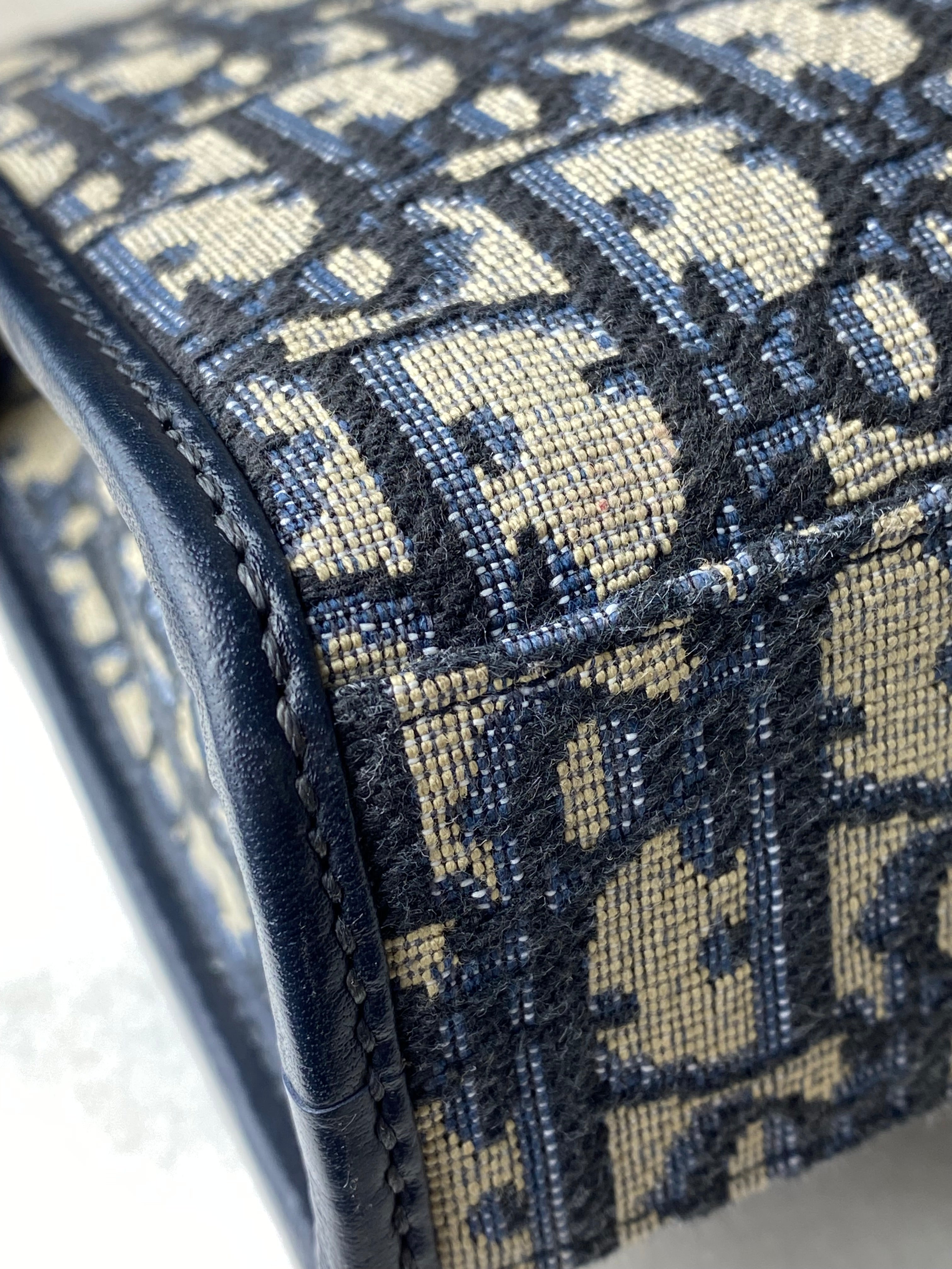 Christian Dior Blue Montaigne Pouch-Pouch-Christian Dior-The Closet Egypt