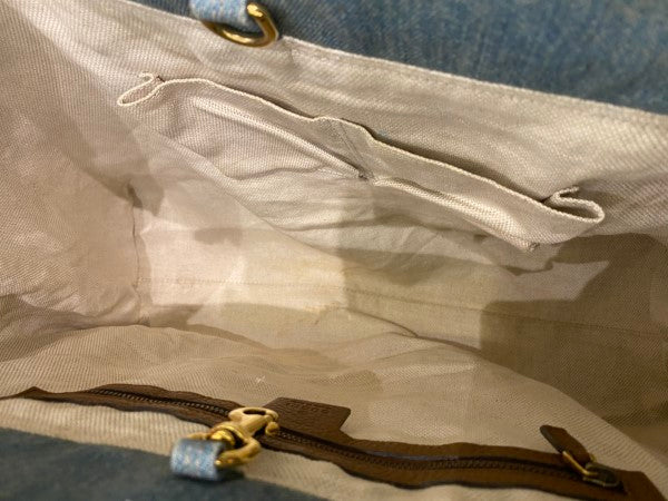 Gucci Blue Denim Soho Shoulder Bag-handbag-Gucci-The Closet Egypt