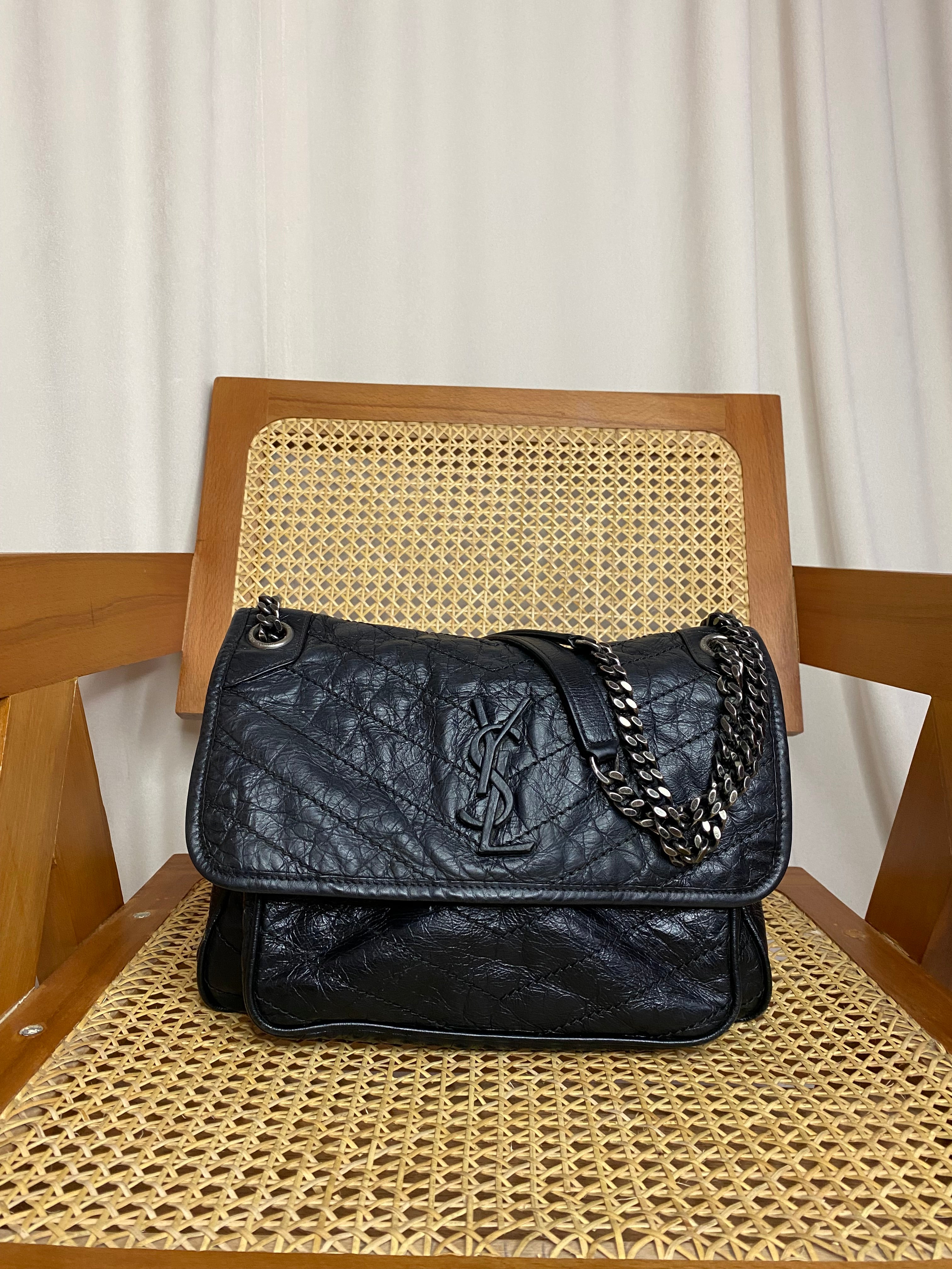 YSL Black Niki Medium Bag-handbag-YSL-The Closet Egypt