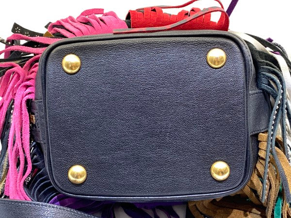 YSL Black Multicolor Emmanuelle Bucket Bag-handbag-YSL-The Closet Egypt