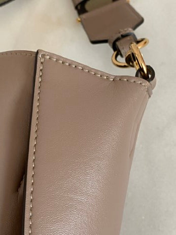 Stella Mccartney Beige Logo Top Handle Bag-handbag-Stella Mccartney-The Closet Egypt