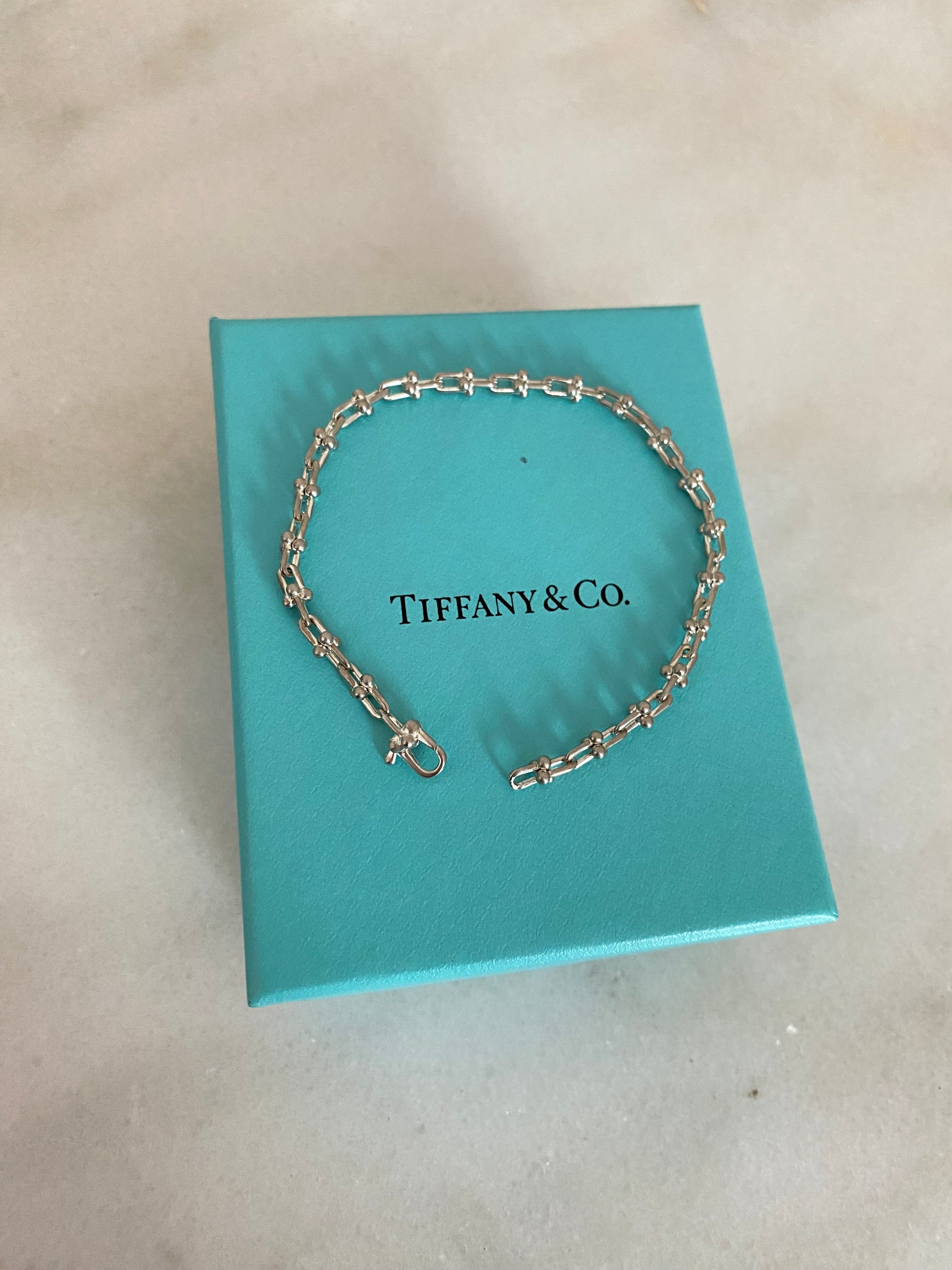 Tiffany & Co Silver Micro Link Bracelet-Bracelet-Tiffany & Co-The Closet Egypt