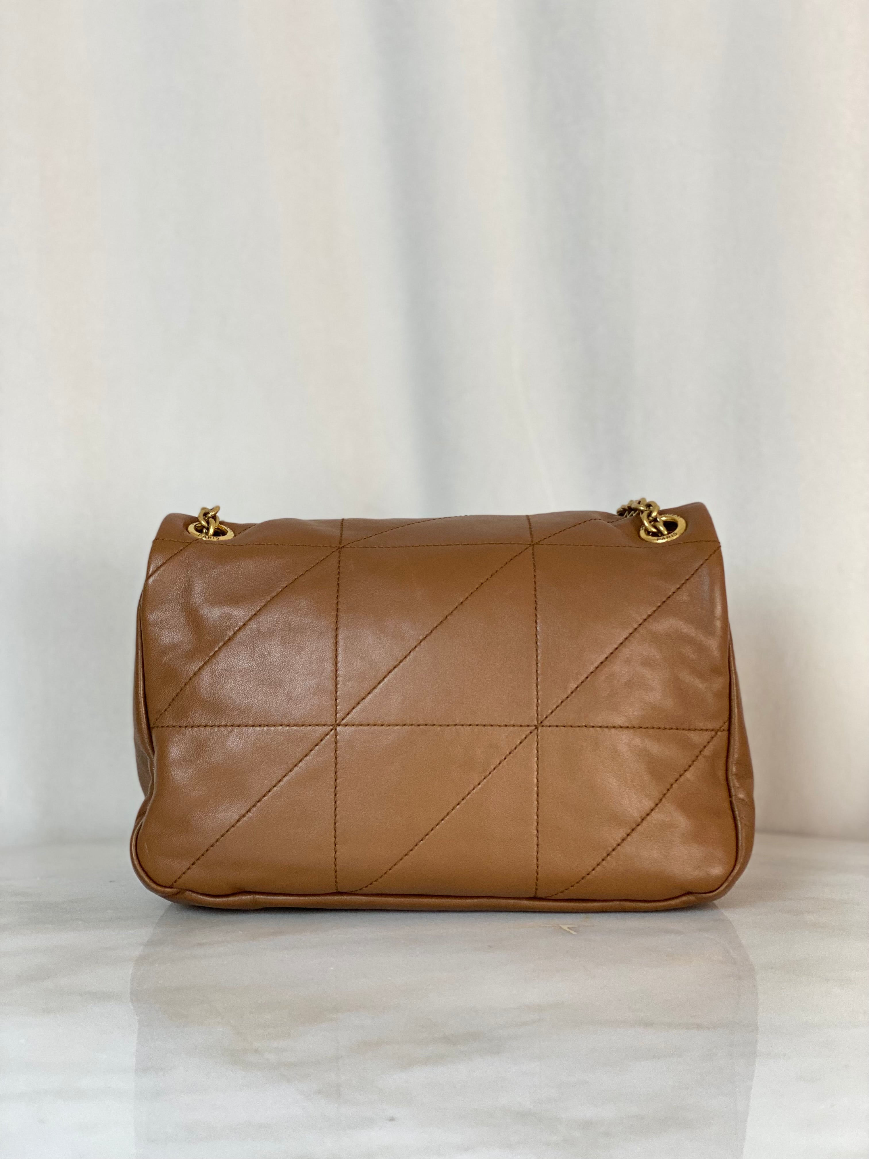 YSL Camel Mini Jamie Flap Shoulder Bag-handbag-YSL-The Closet Egypt