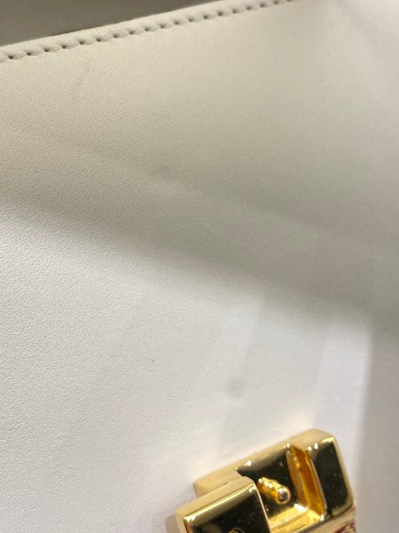 Gucci White Sylvie Mini Crossbody Bag-handbag-Gucci-The Closet Egypt