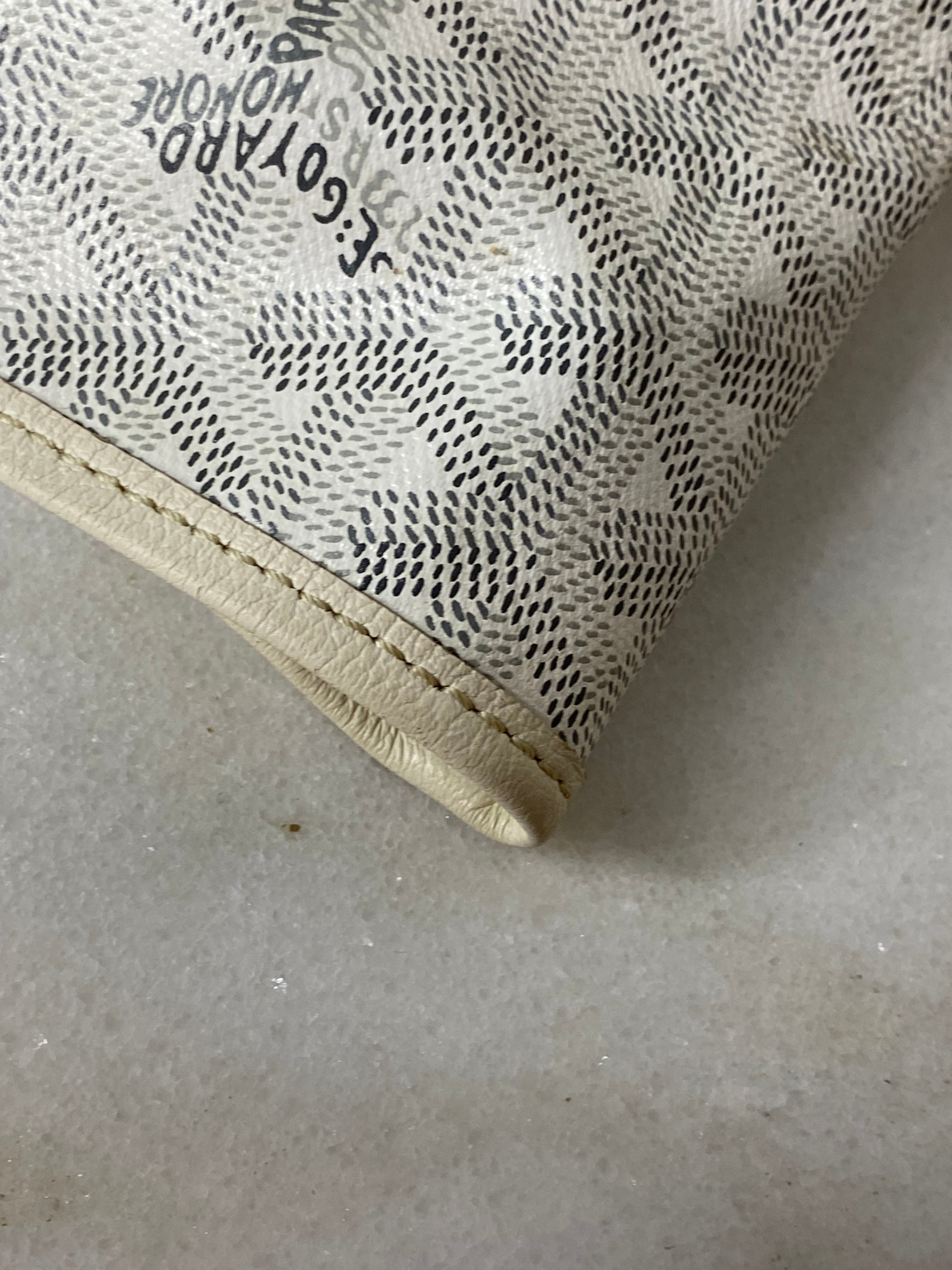 Goyard White Goyardine Saint Louis PM Bag W/ Pouch-handbag-Goyard-The Closet Egypt