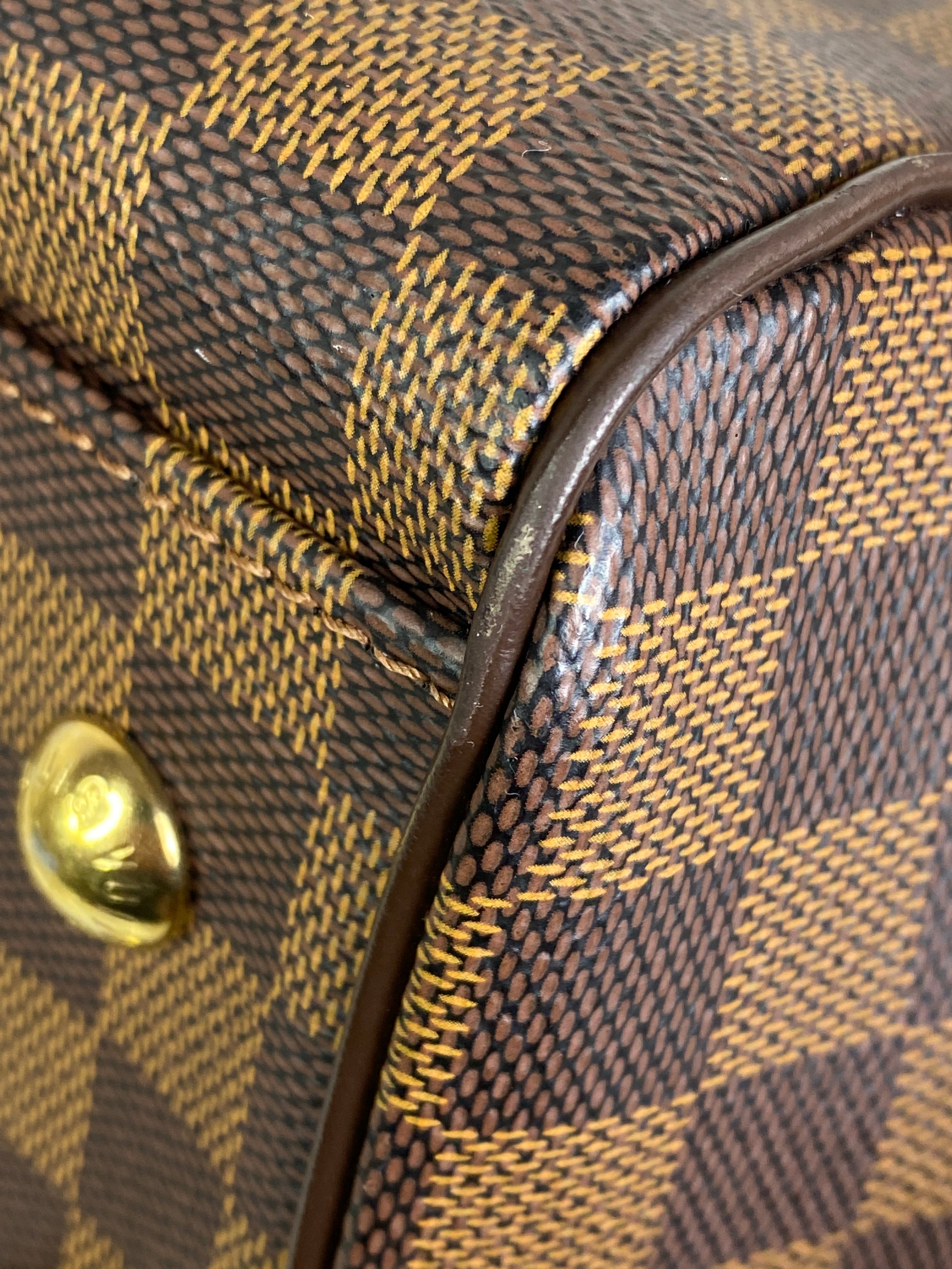 Louis Vuitton Damier Ebene Trevi PM Shoulder Bag-handbag-Louis Vuitton-The Closet Egypt