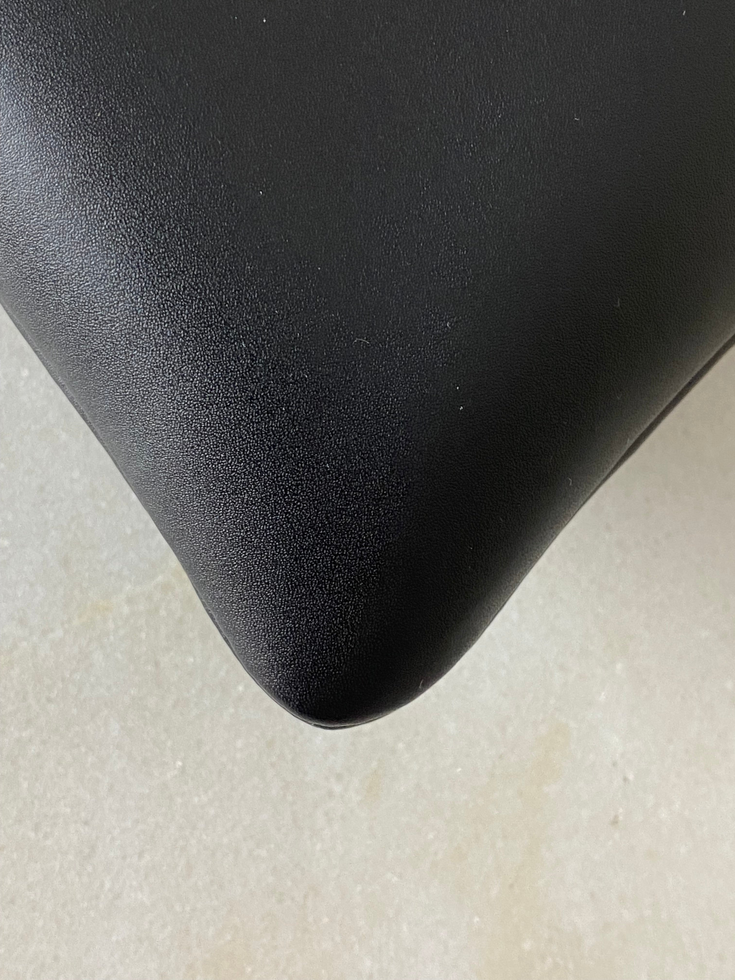 Valentino Black VLTN Logo Clutch