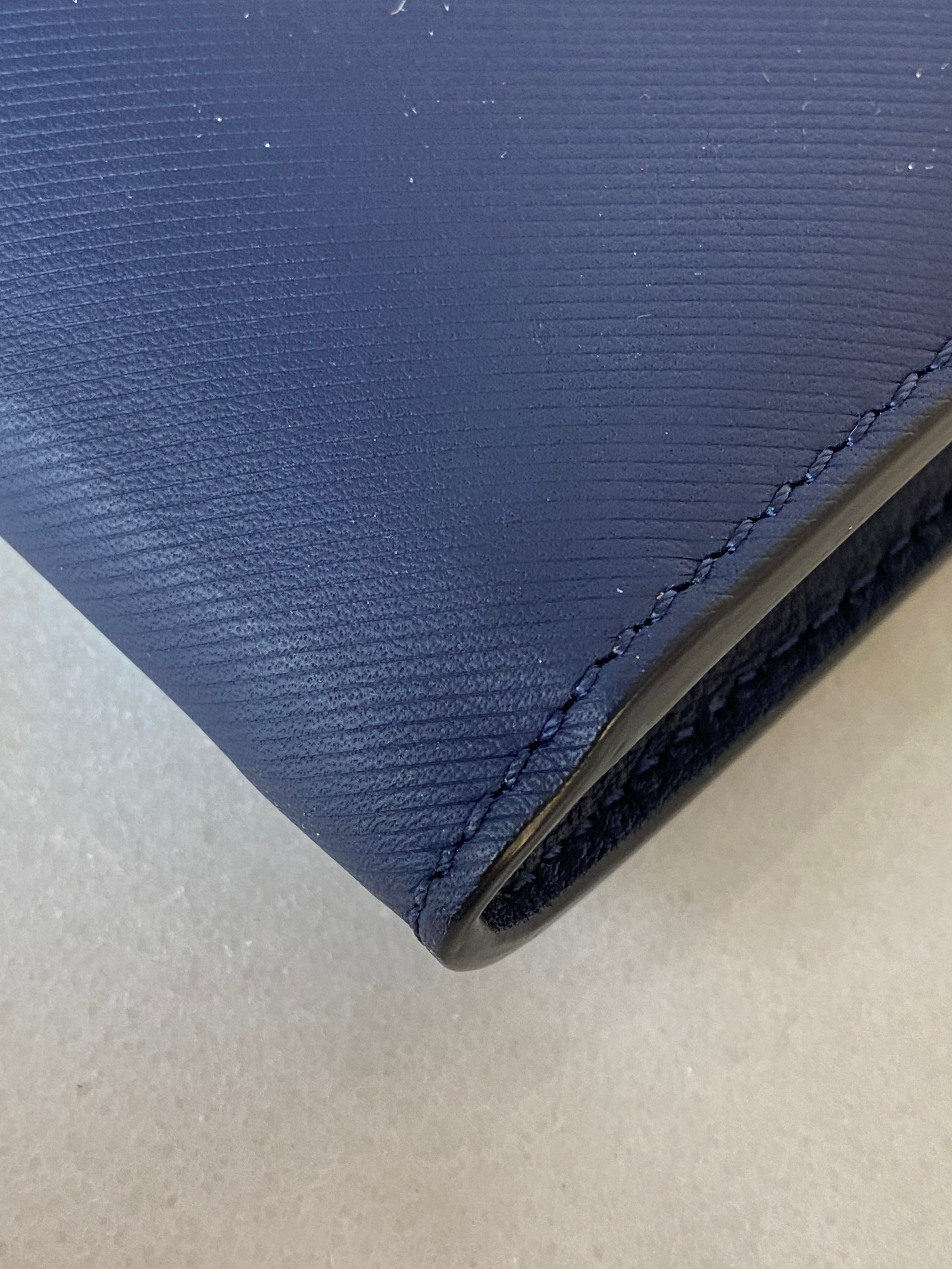 Burberry Blue Halton Continental Wallet-wallet-Burberry-The Closet Egypt