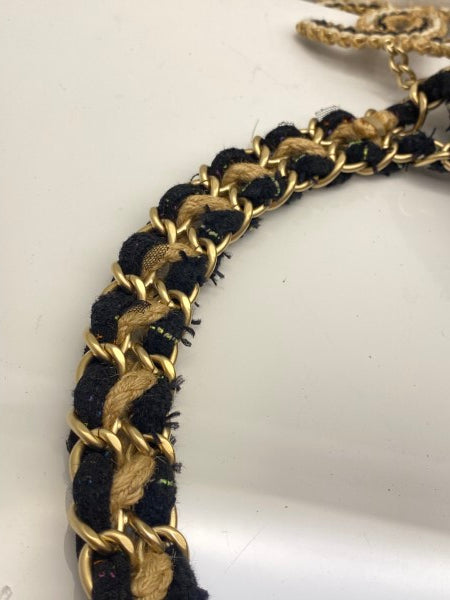 Chanel Bicolor Coco Country Seagrass Camellia Large Bag-handbag-Chanel-The Closet Egypt