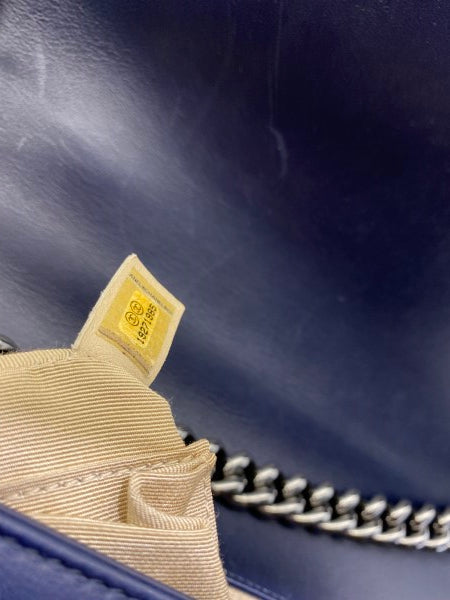 Chanel Blue Boy Medium Bag-handbag-Chanel-The Closet Egypt