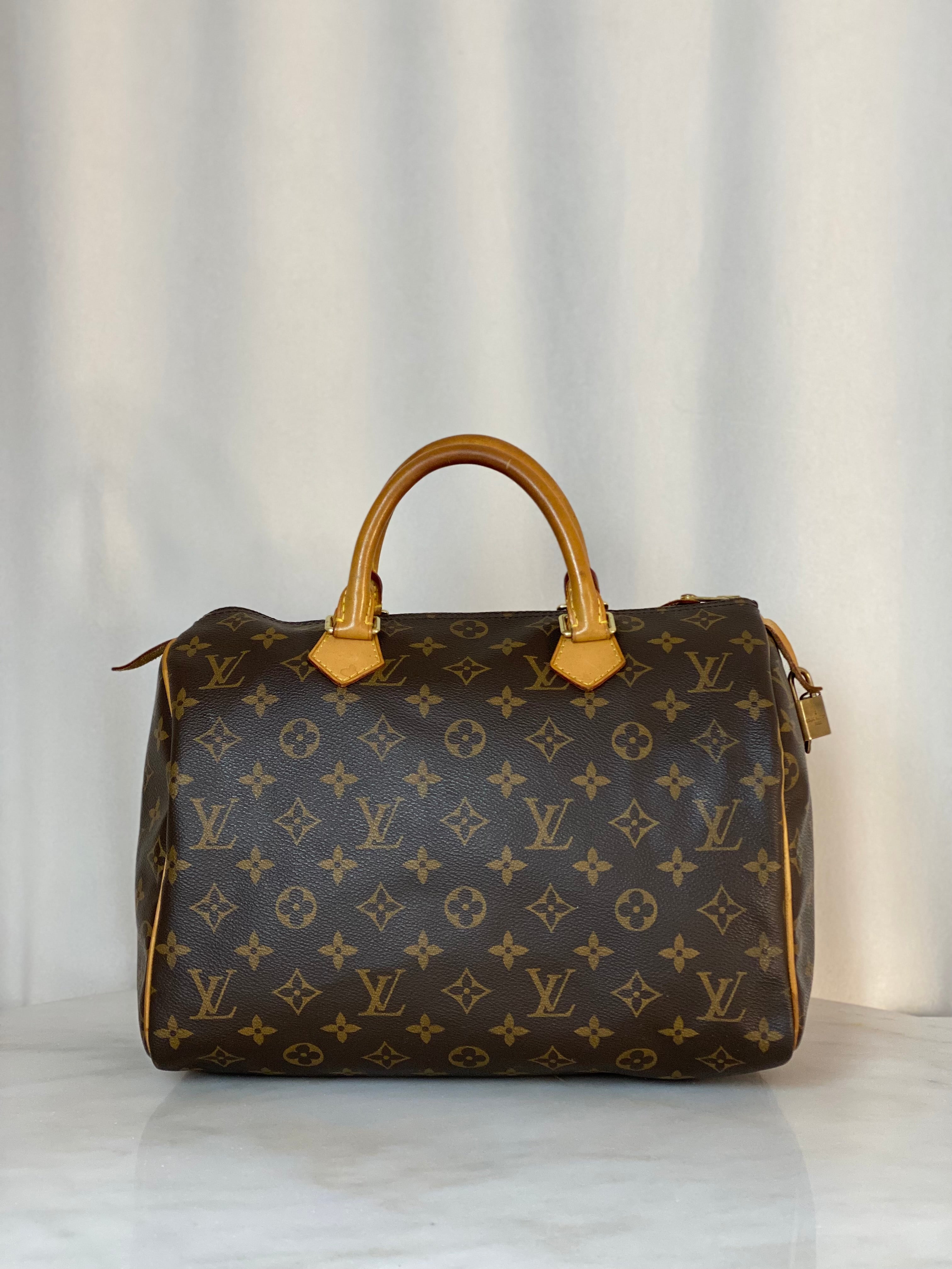 Louis Vuitton Monogram Speedy 30 Bag-handbag-Louis Vuitton-The Closet Egypt