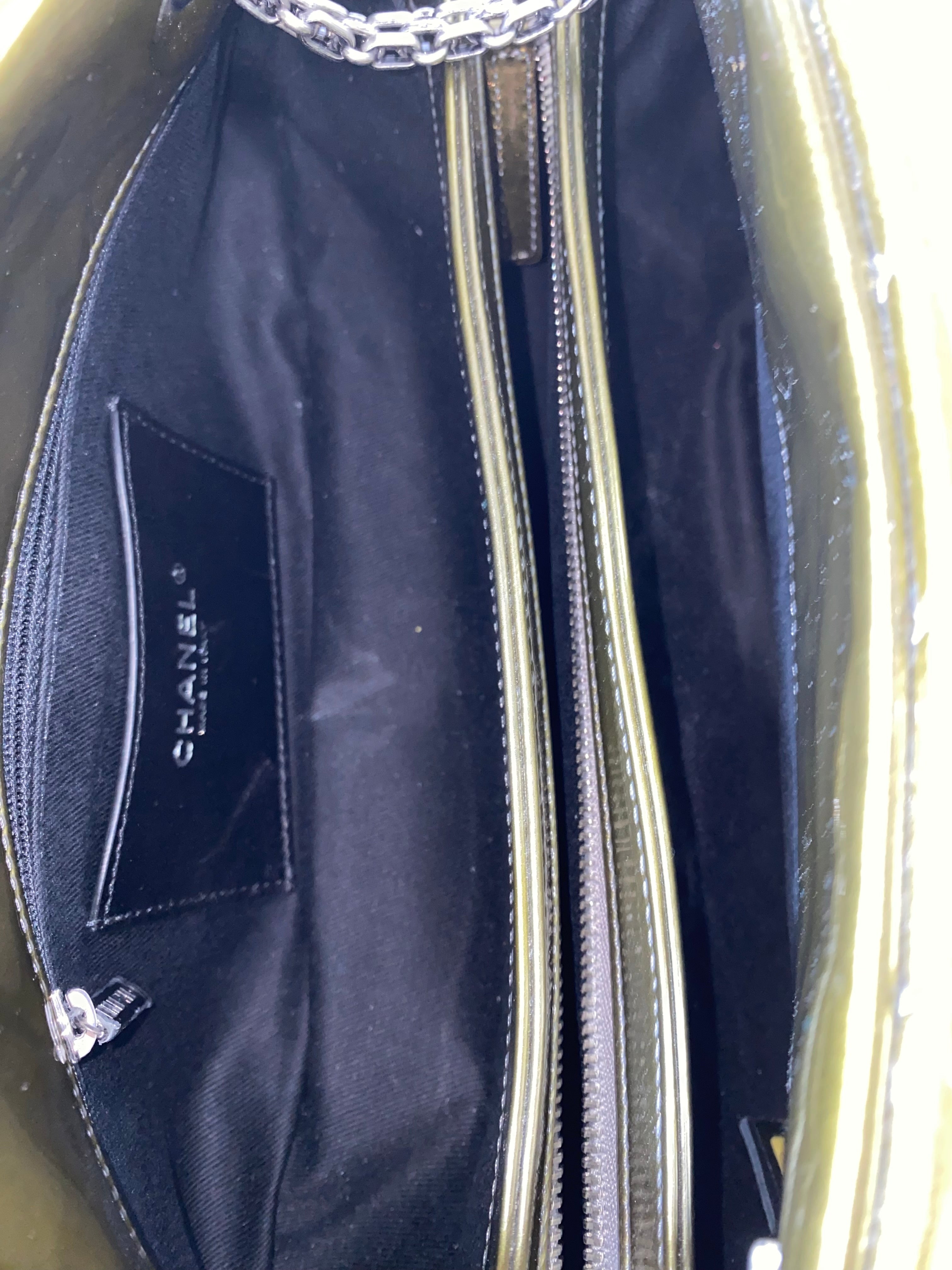 Chanel Olive Just Mademoiselle Bowling Ombre Bag-handbag-Chanel-The Closet Egypt