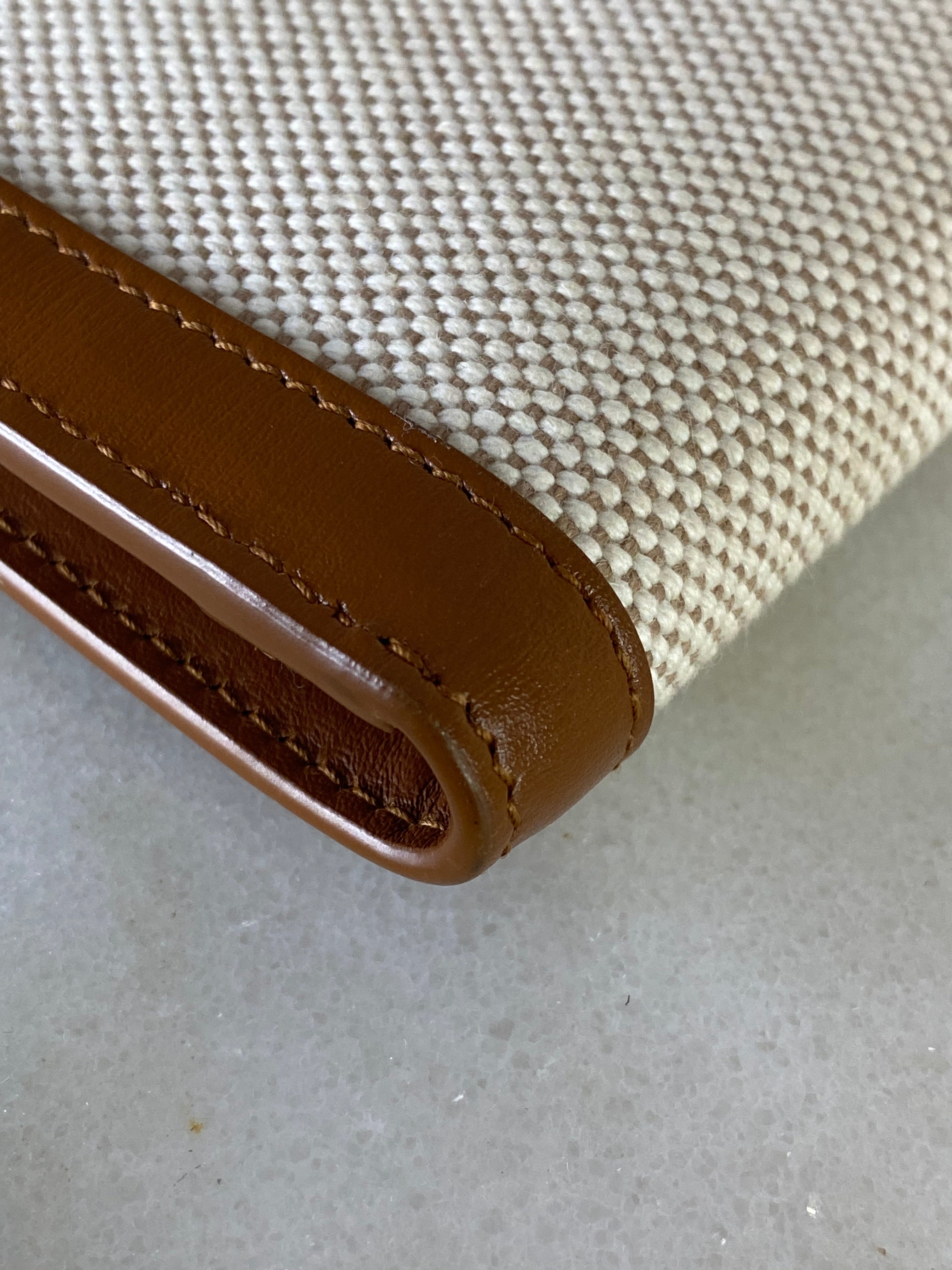 YSL Bicolor Uptown Flap Pouch-Pouch-YSL-The Closet Egypt