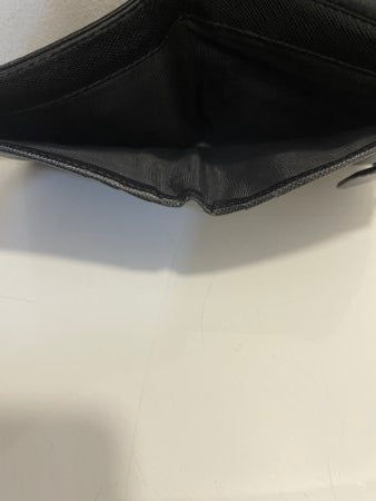 Prada Black Compact Wallet-wallet-Prada-The Closet Egypt