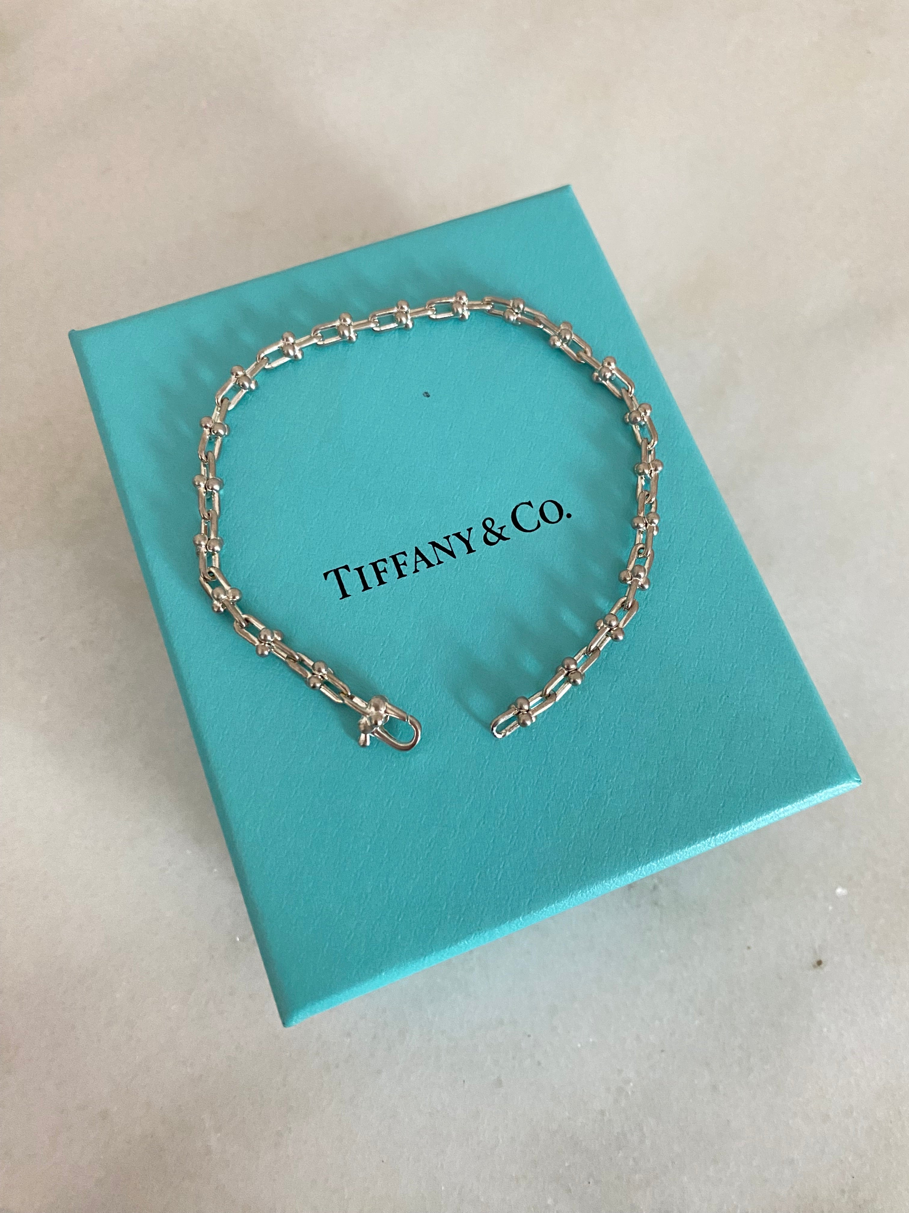 Tiffany & Co Silver Micro Link Bracelet-Bracelet-Tiffany & Co-The Closet Egypt