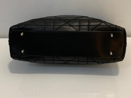 Christian Dior Black Cannage Granville Chain Link Tote Bag-handbag-Christian Dior-The Closet Egypt