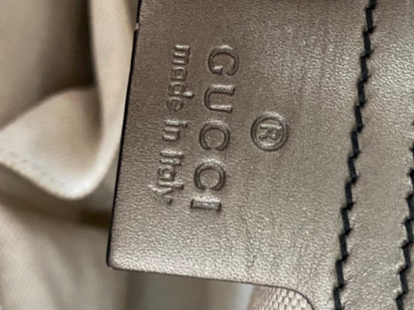 Gucci Silver GG Emily Vernise Large Bag-handbag-Gucci-The Closet Egypt