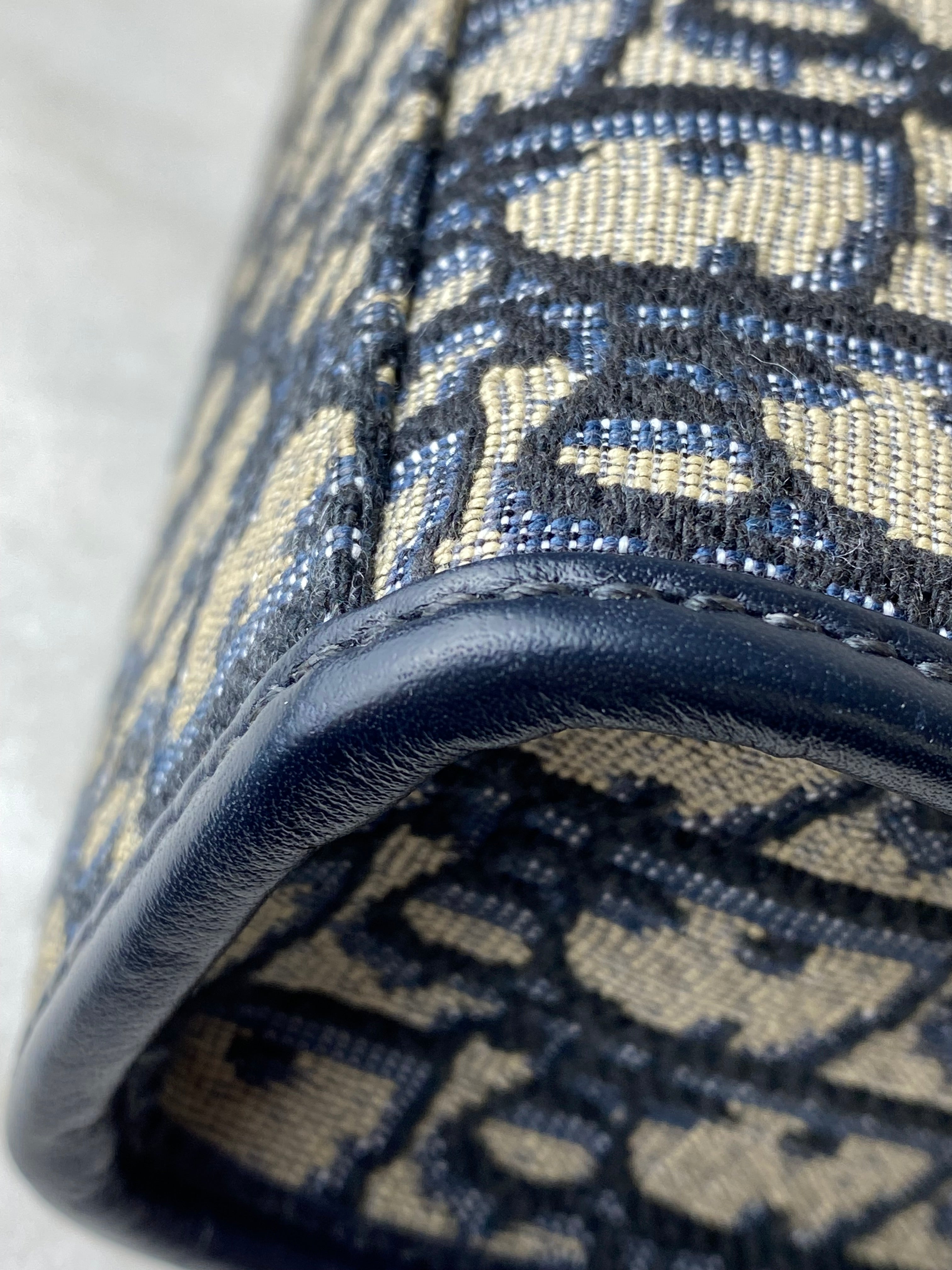 Christian Dior Blue Montaigne Pouch-Pouch-Christian Dior-The Closet Egypt