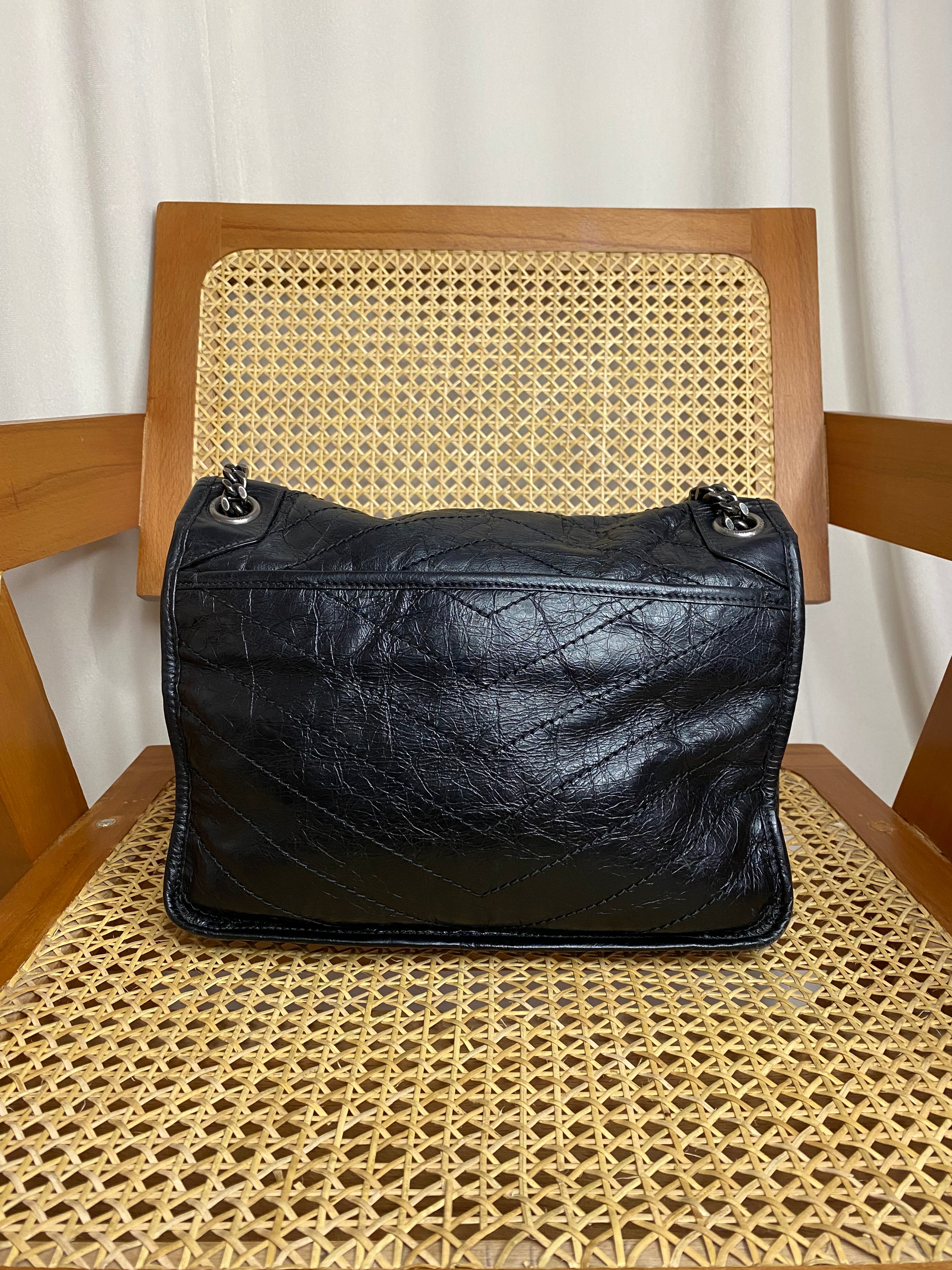 YSL Black Niki Medium Bag-handbag-YSL-The Closet Egypt