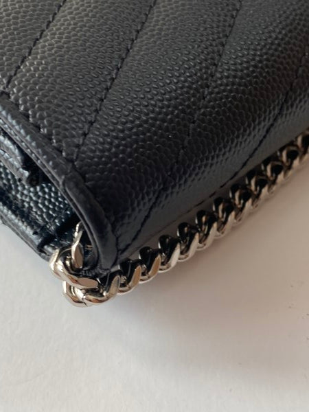 YSL Black Envelope WOC-Wallet Chain-YSL-The Closet Egypt