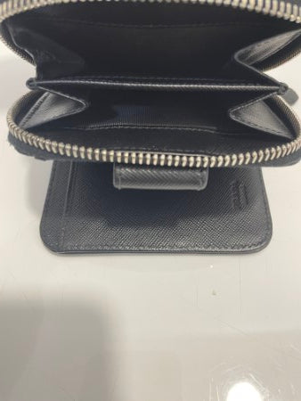 Prada Black Compact Wallet-wallet-Prada-The Closet Egypt
