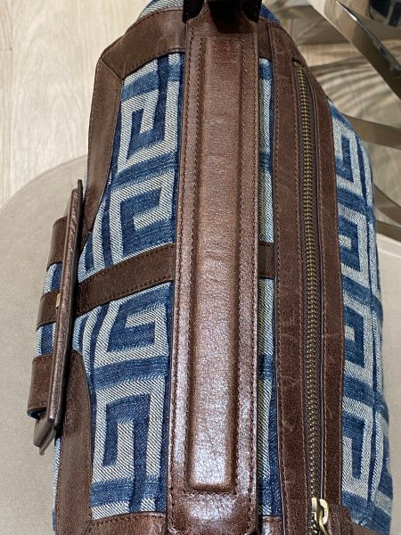 Givenchy Blue Denim Logo Hobo Bag-handbag-Givenchy-The Closet Egypt