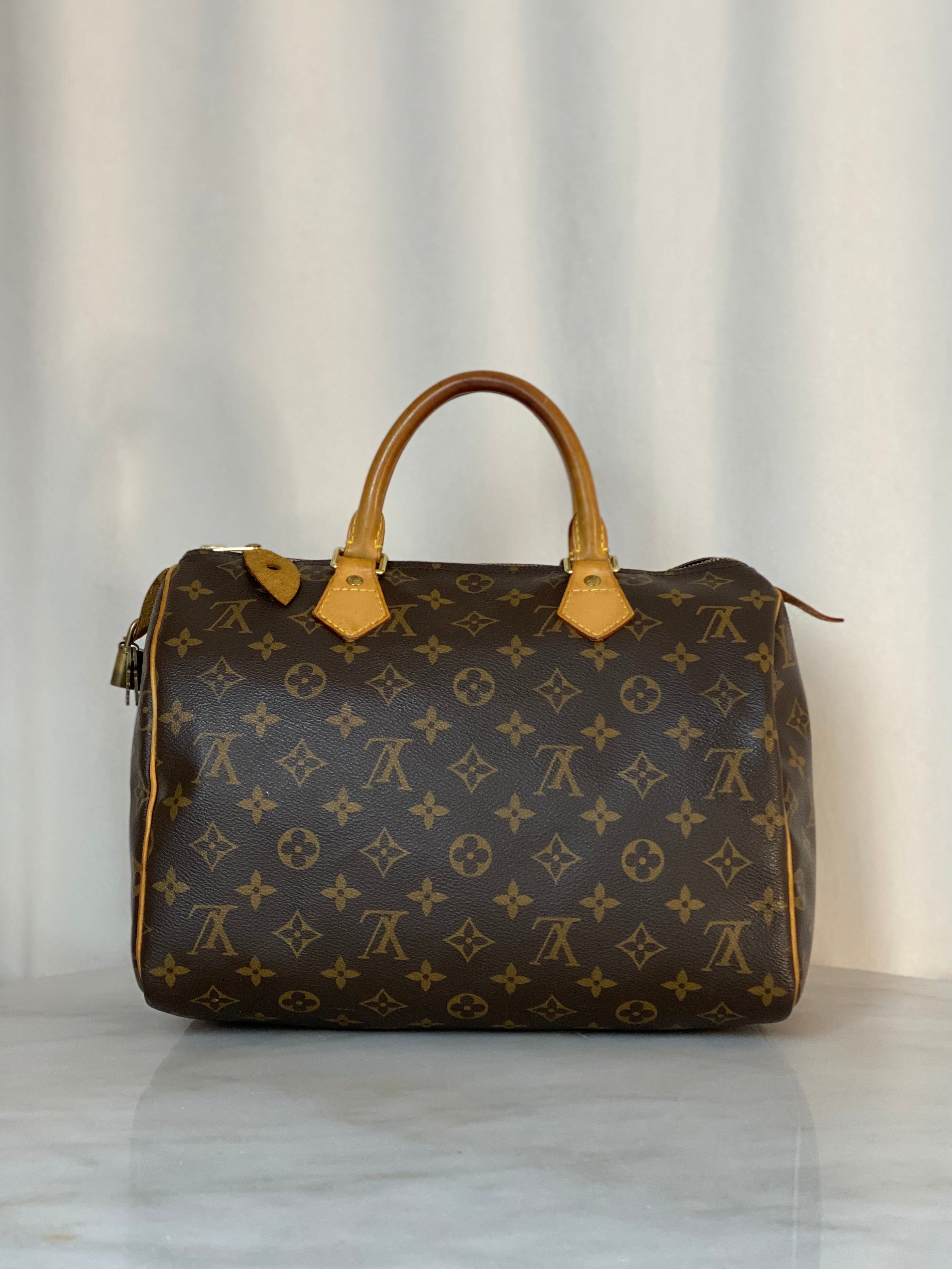 Louis Vuitton Monogram Speedy 30 Bag-handbag-Louis Vuitton-The Closet Egypt