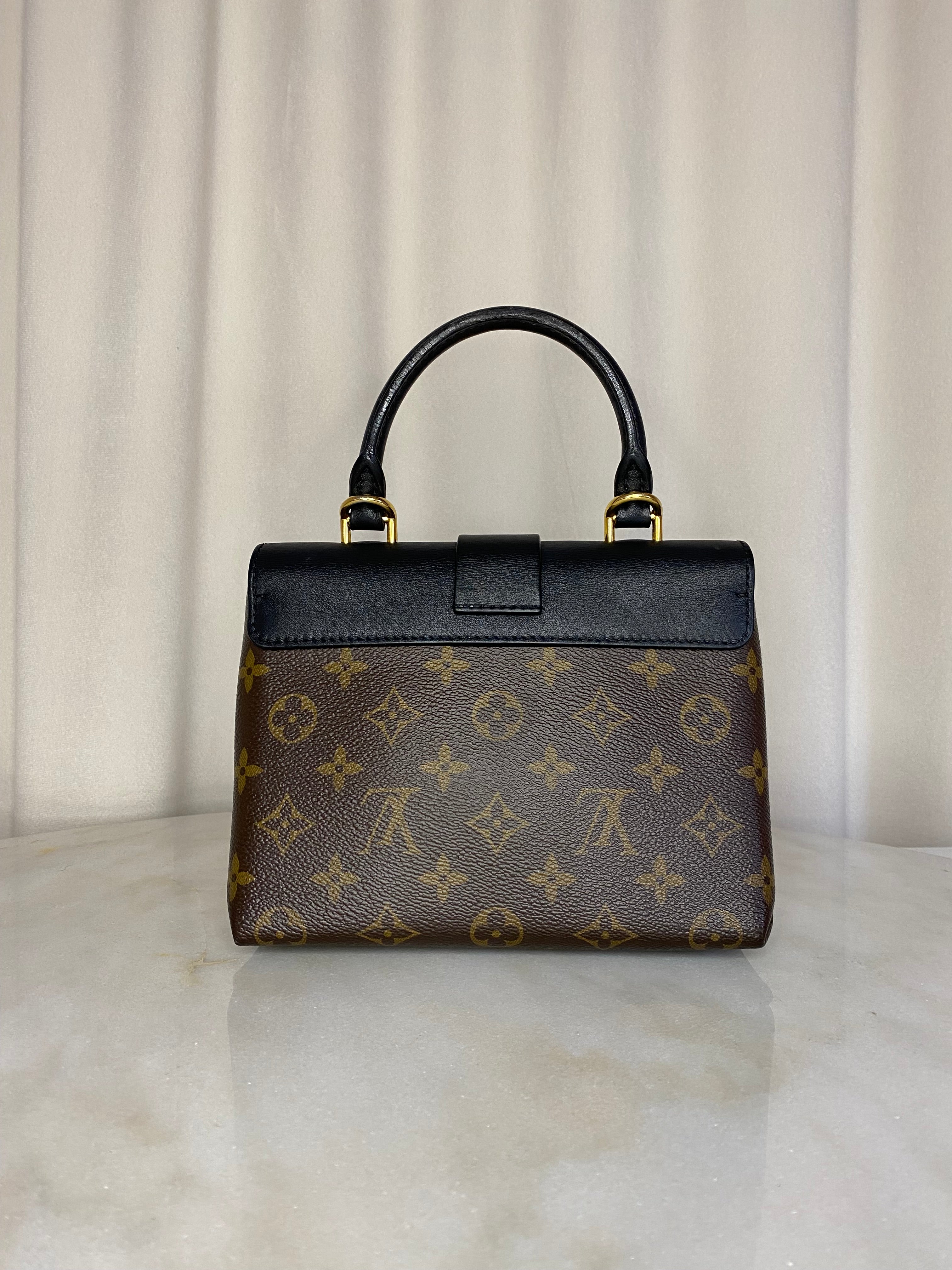 Louis Vuitton Monogram Black Locky BB Bag