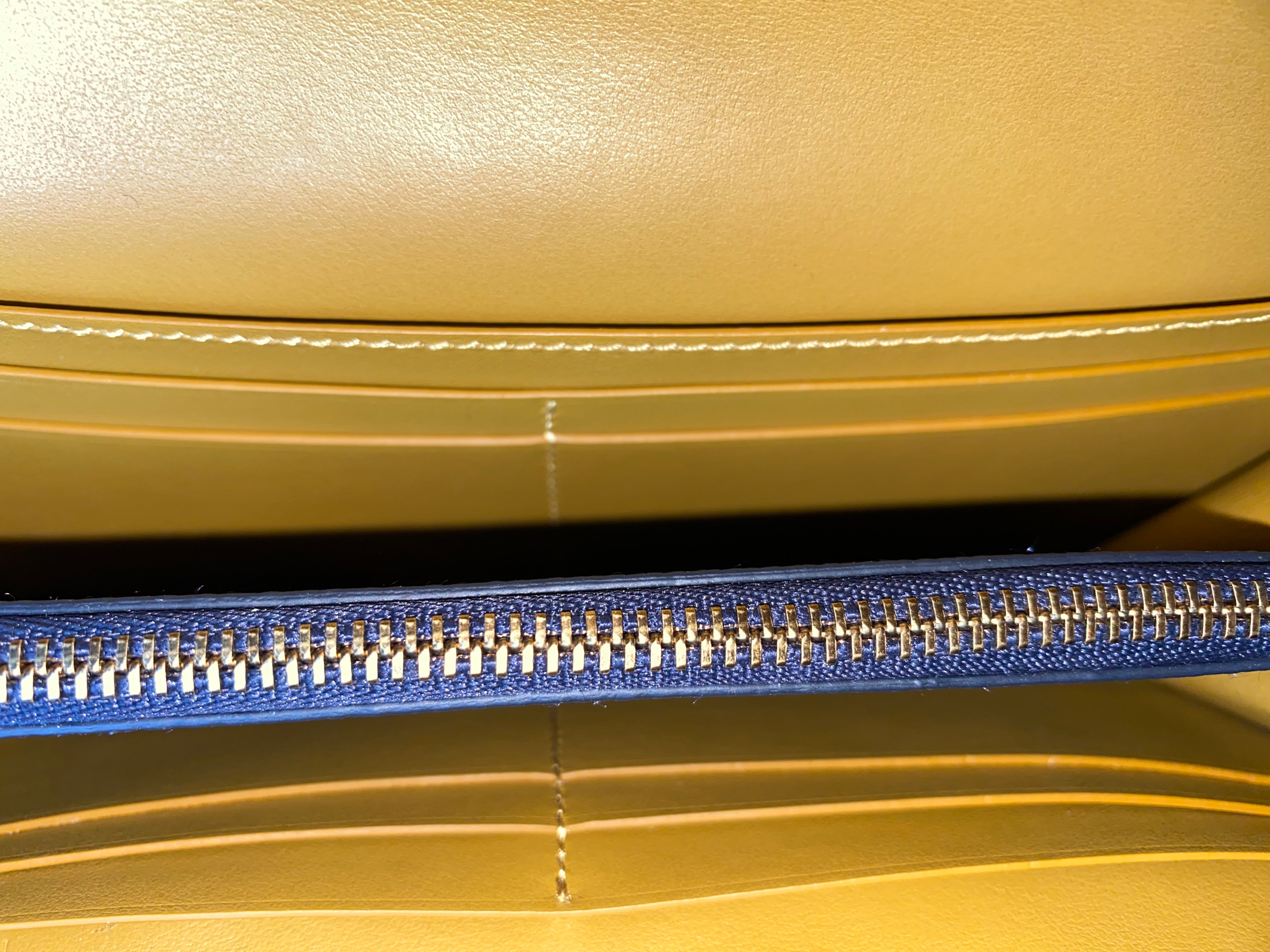 Burberry Blue Halton Continental Wallet-wallet-Burberry-The Closet Egypt