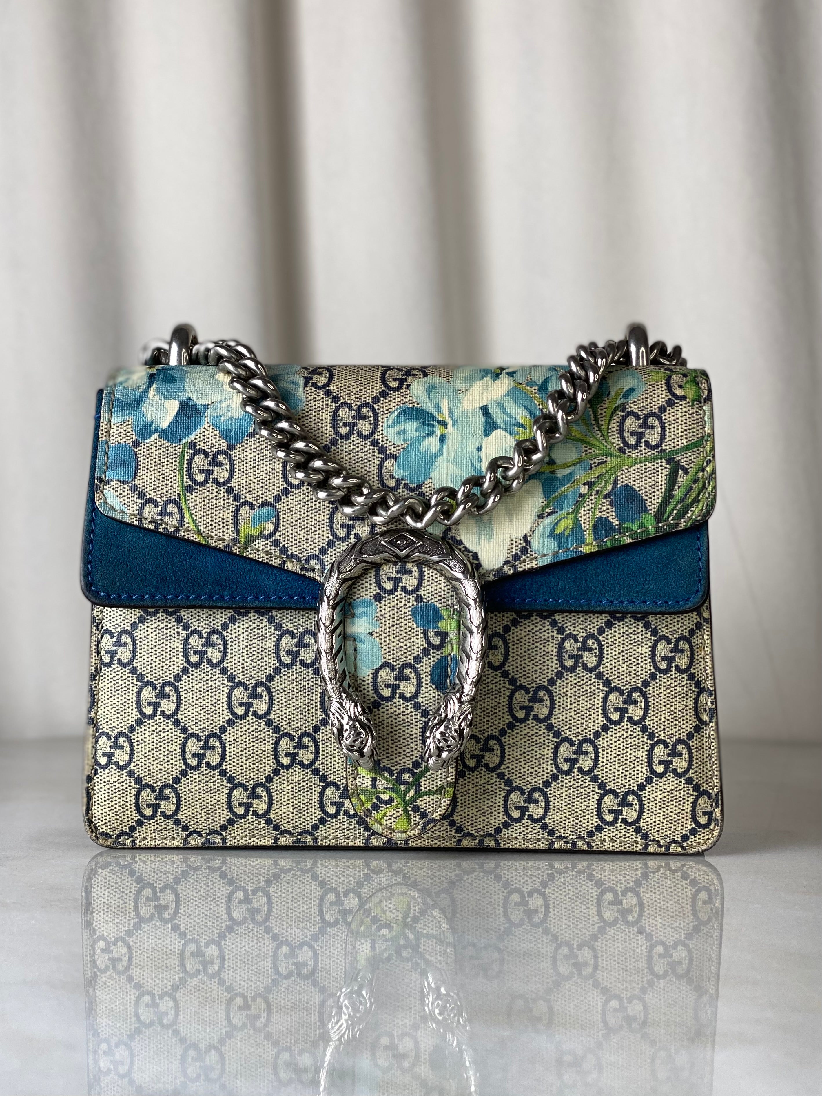 Gucci Bicolor GG Dionysus Floral Mini Bag
