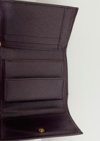 Dolce & Gabbana Burgundy Dauphine Crystal Small Wallet-wallet-Dolce & Gabbana-The Closet Egypt