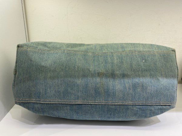 Gucci Blue Denim Soho Shoulder Bag-handbag-Gucci-The Closet Egypt