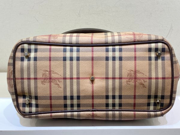 Burberry Brown Haymarket Shoulder Bag-handbag-Burberry-The Closet Egypt