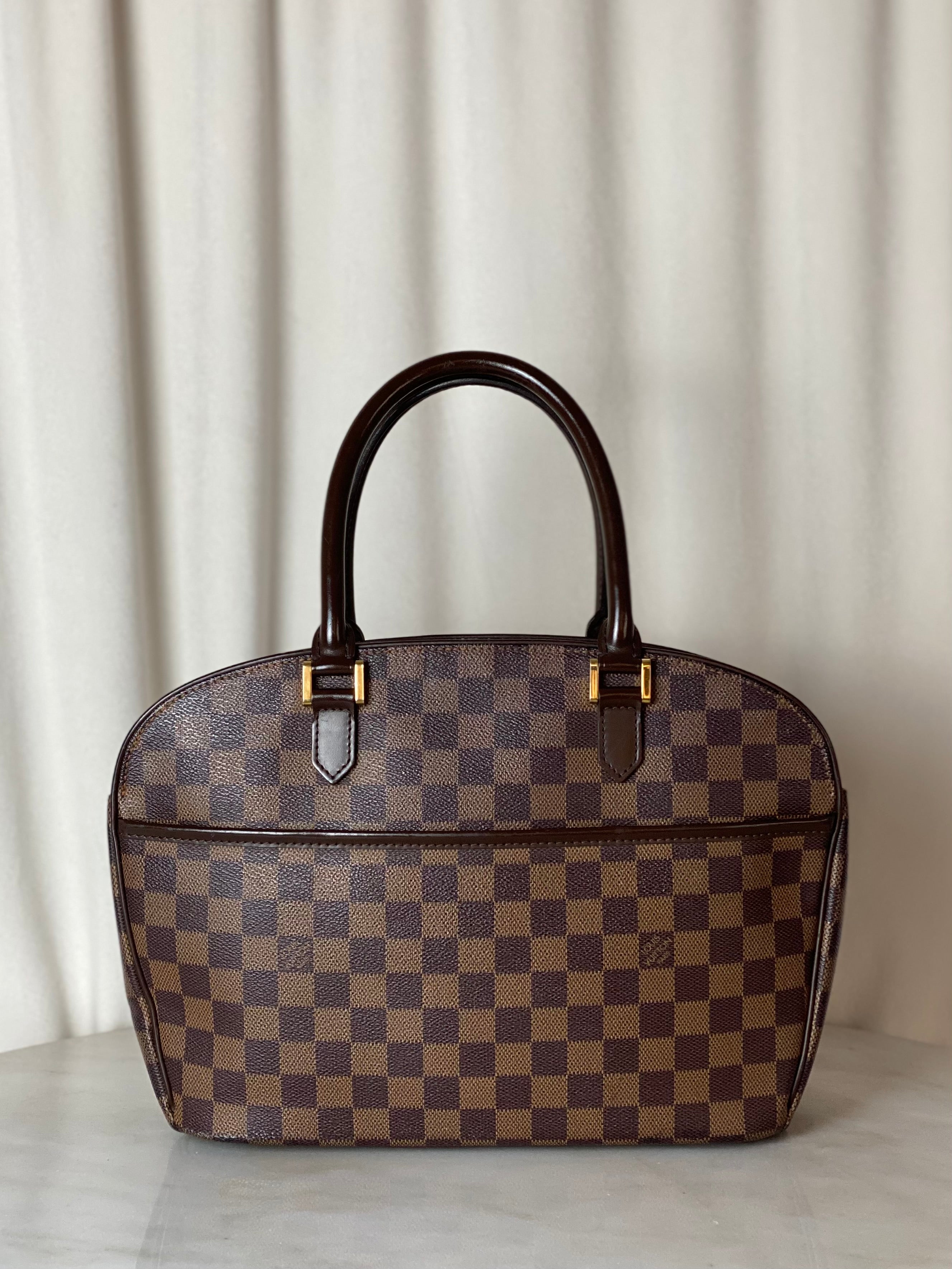 Louis Vuitton Damier Ebene Sarria Nori Zontal Tote Bag