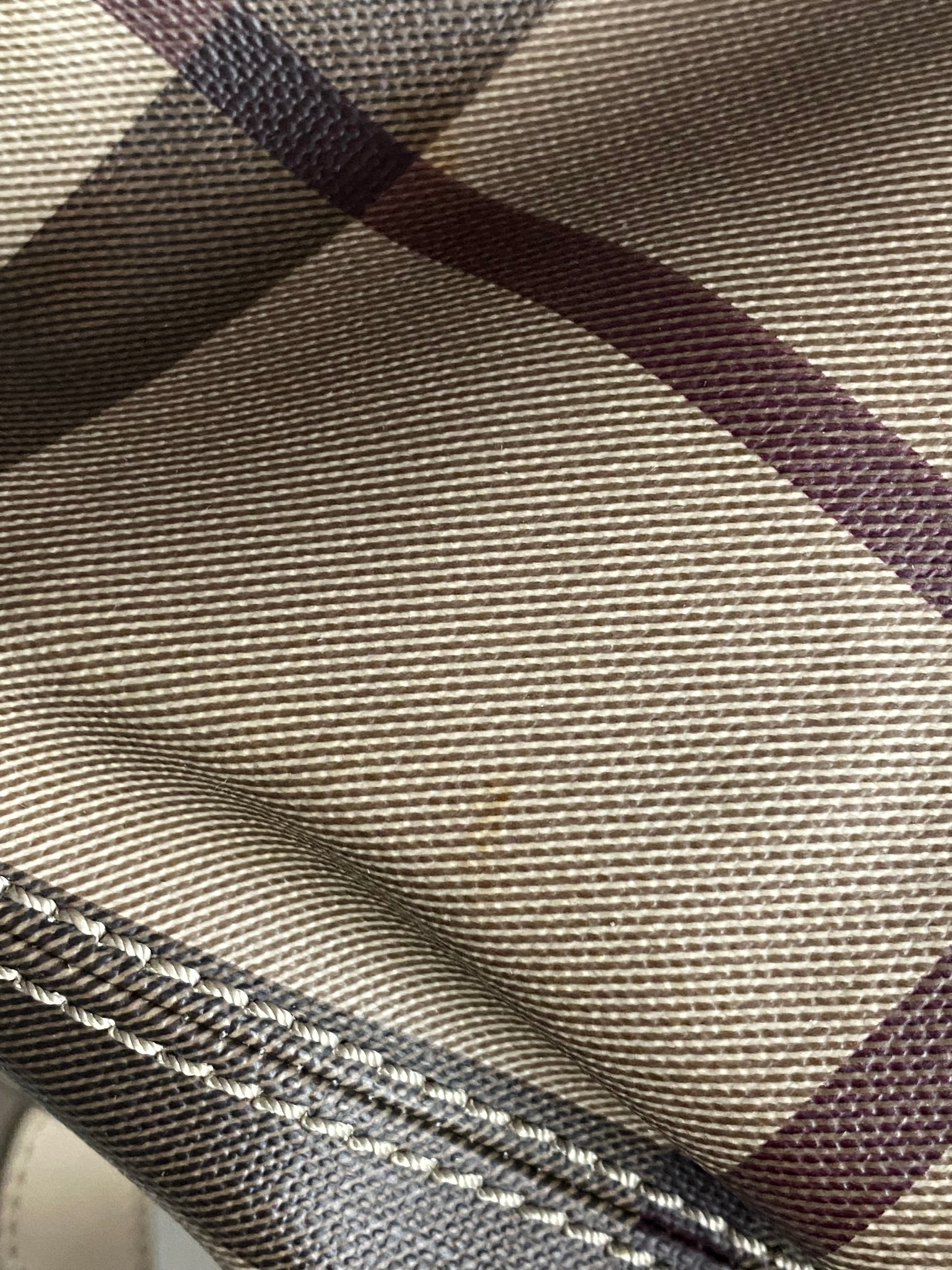 Burberry Smoked Beige Check Shoulder Bag-handbag-Burberry-The Closet Egypt