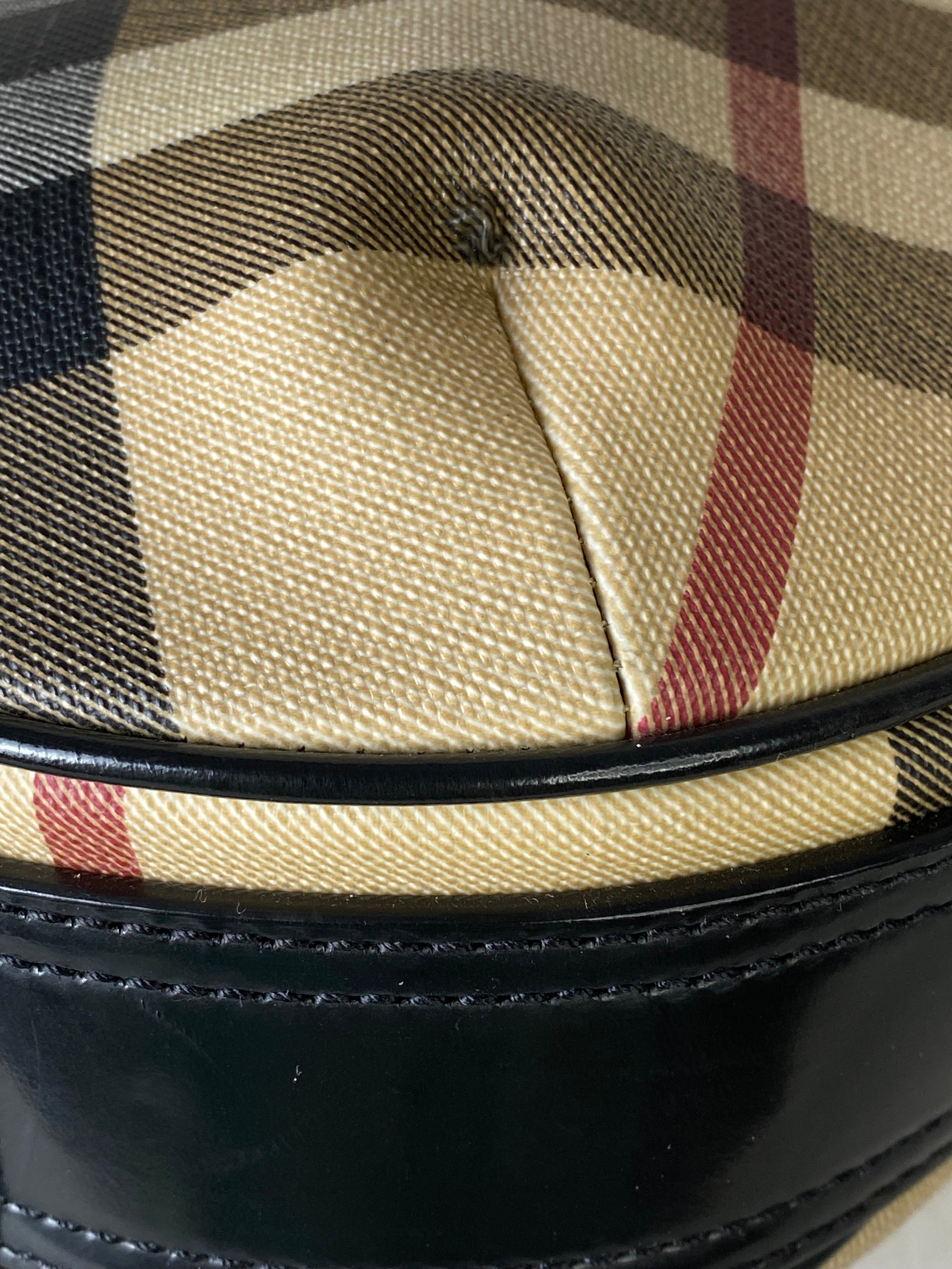 Burberry Nova Check Black Hobo Bag-handbag-Burberry-The Closet Egypt
