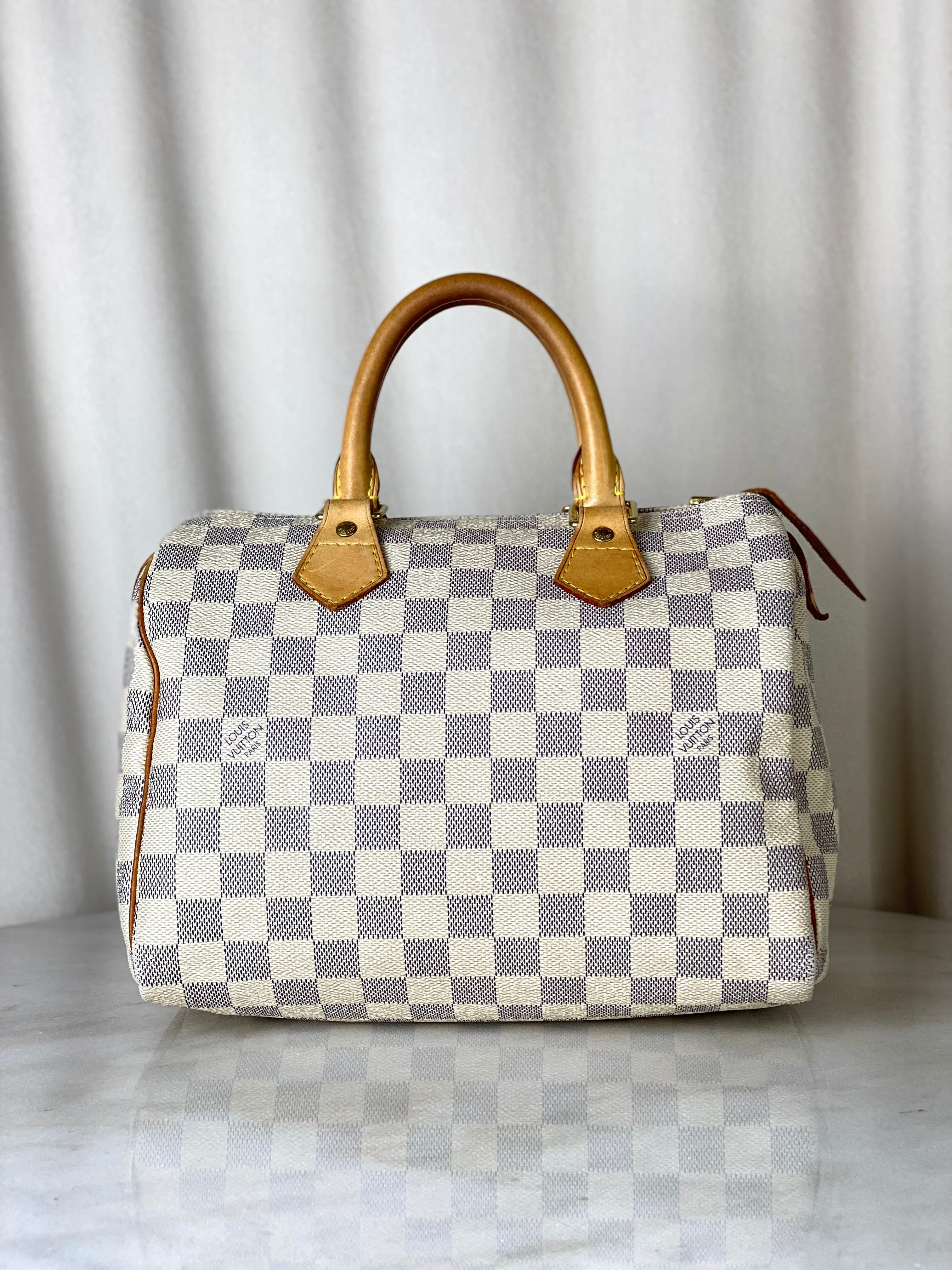 Louis Vuitton Damier Azur Speedy 25 Bag