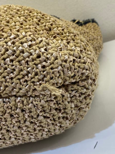 Chanel Bicolor Coco Country Seagrass Camellia Large Bag-handbag-Chanel-The Closet Egypt