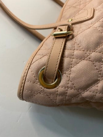 Christian Dior Pink Cannage Panarea Tote Bag