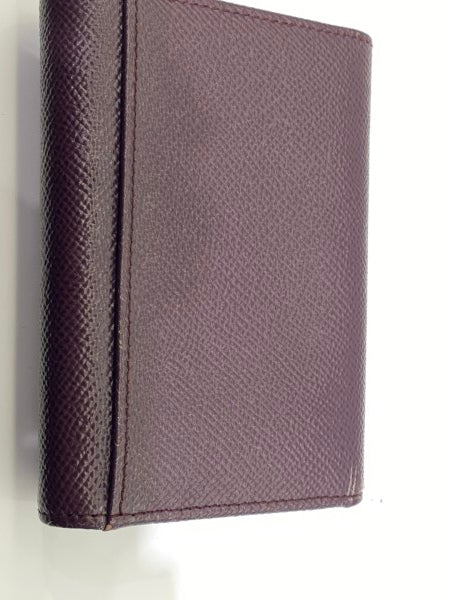 Dolce & Gabbana Burgundy Dauphine Crystal Small Wallet-wallet-Dolce & Gabbana-The Closet Egypt