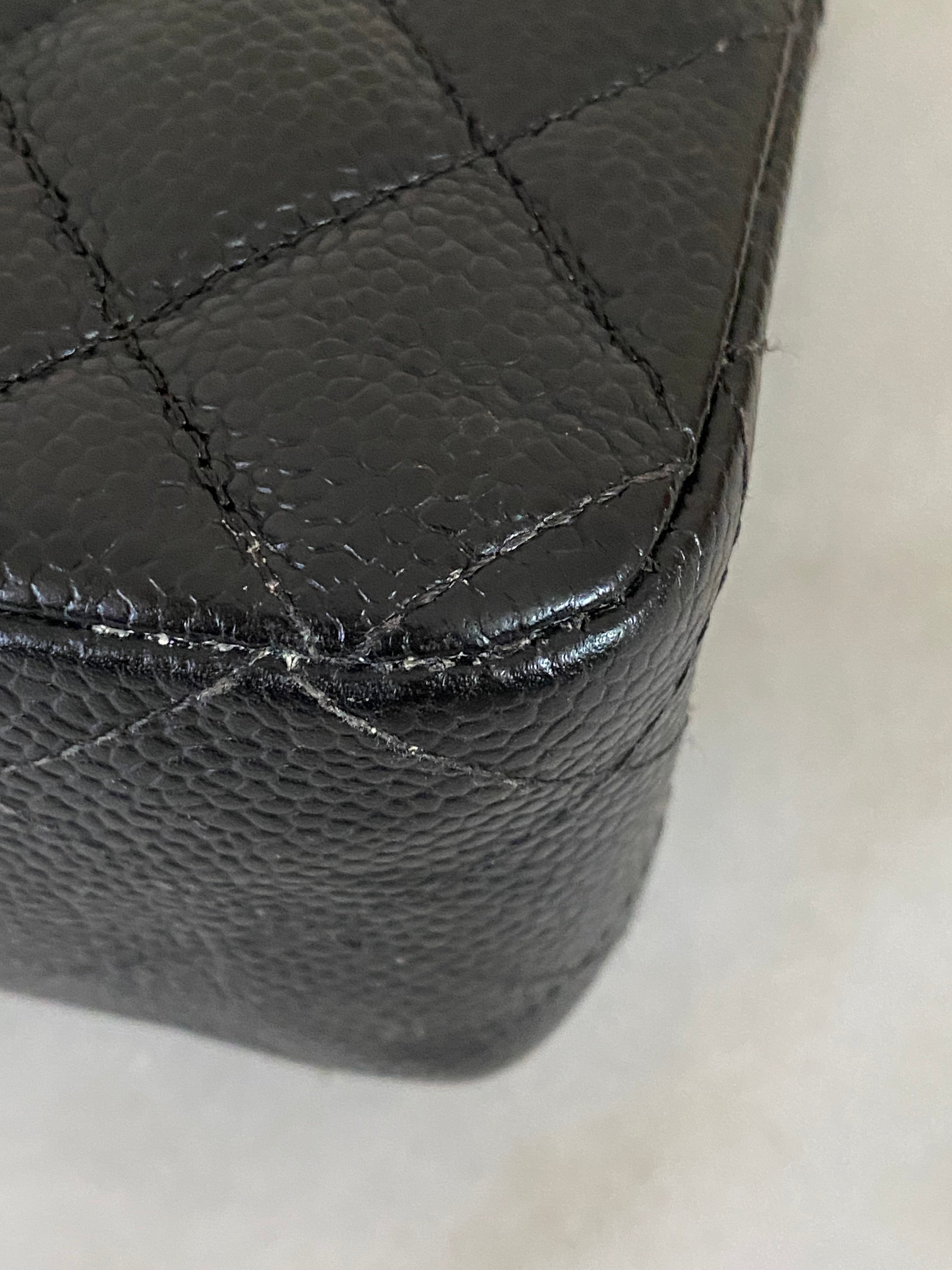 Chanel Black CC Classic Double Flap Medium Bag-handbag-Chanel-The Closet Egypt