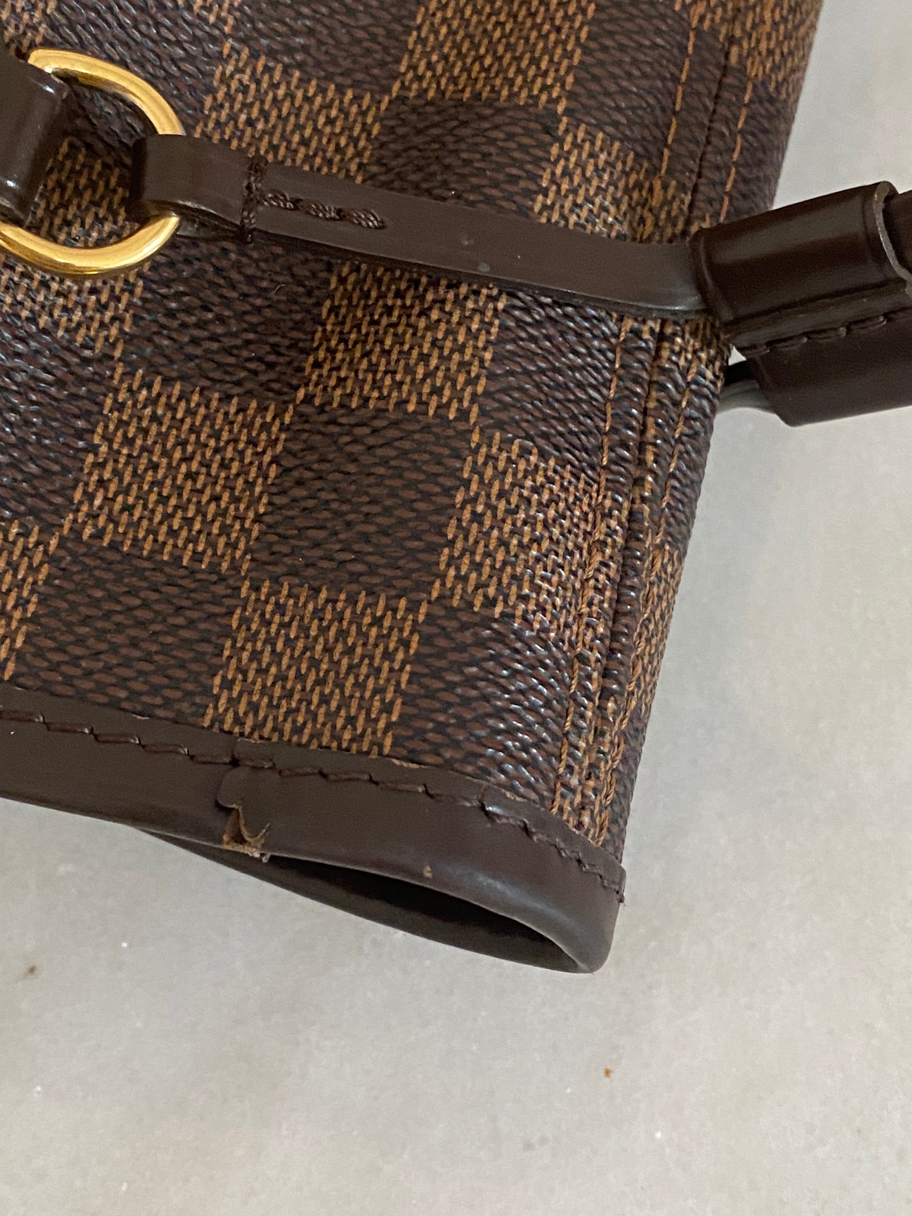 Louis Vuitton Damier Ebene Neverfull MM Bag