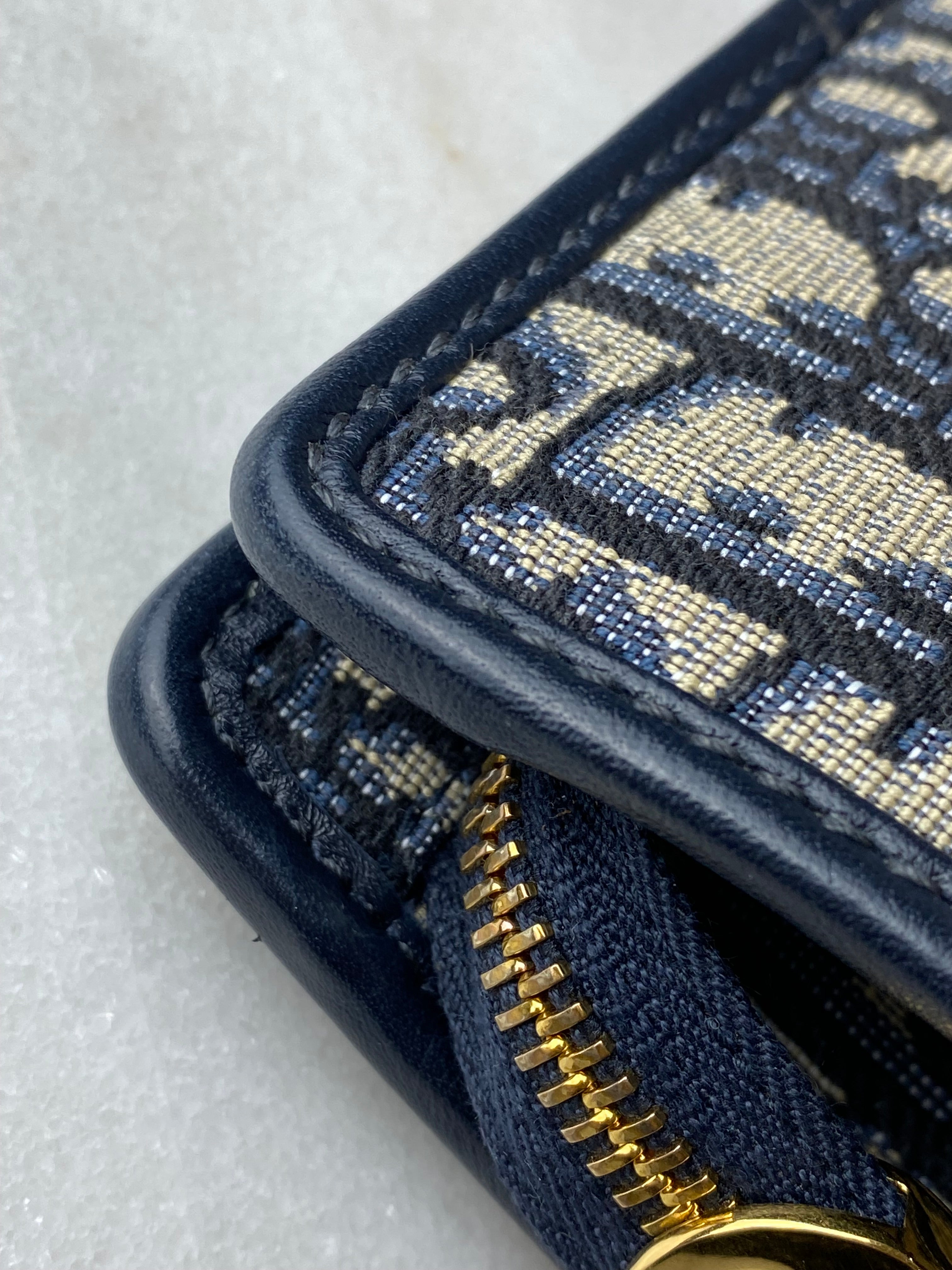 Christian Dior Blue Montaigne Pouch-Pouch-Christian Dior-The Closet Egypt