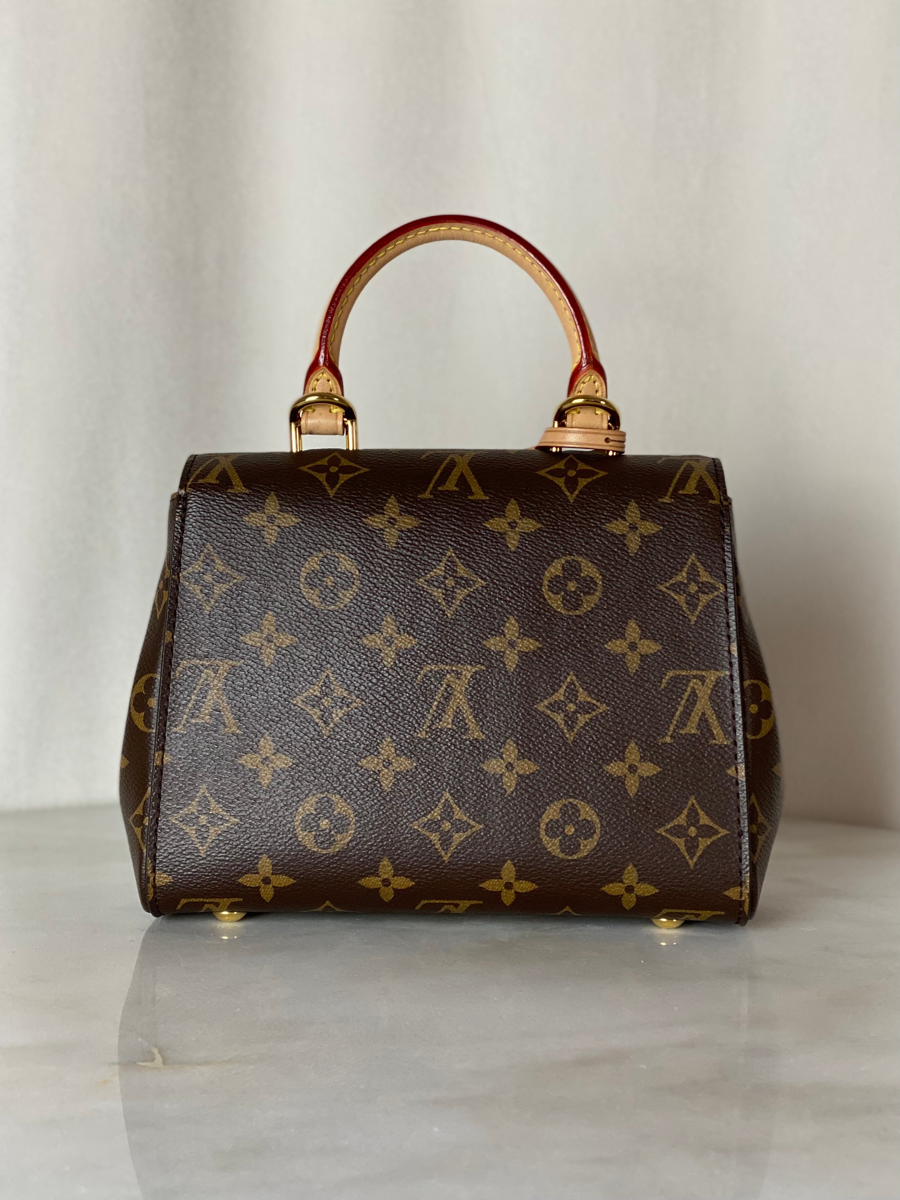 Louis Vuitton Monogram Cluny Mini Tote Bag W/ Strap-handbag-Louis Vuitton-The Closet Egypt