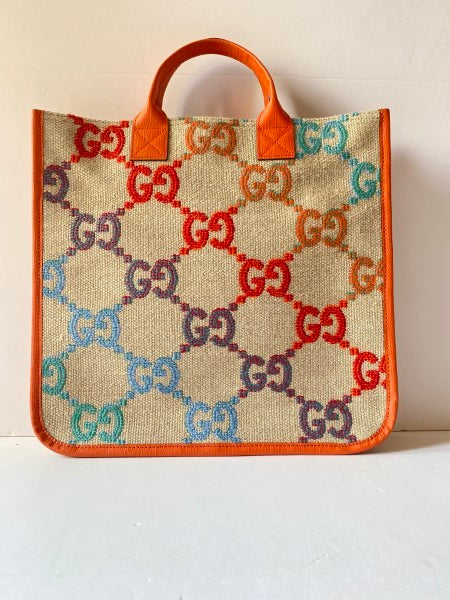 Gucci Multicolor Supreme Faux Tote Bag-handbag-Gucci-The Closet Egypt