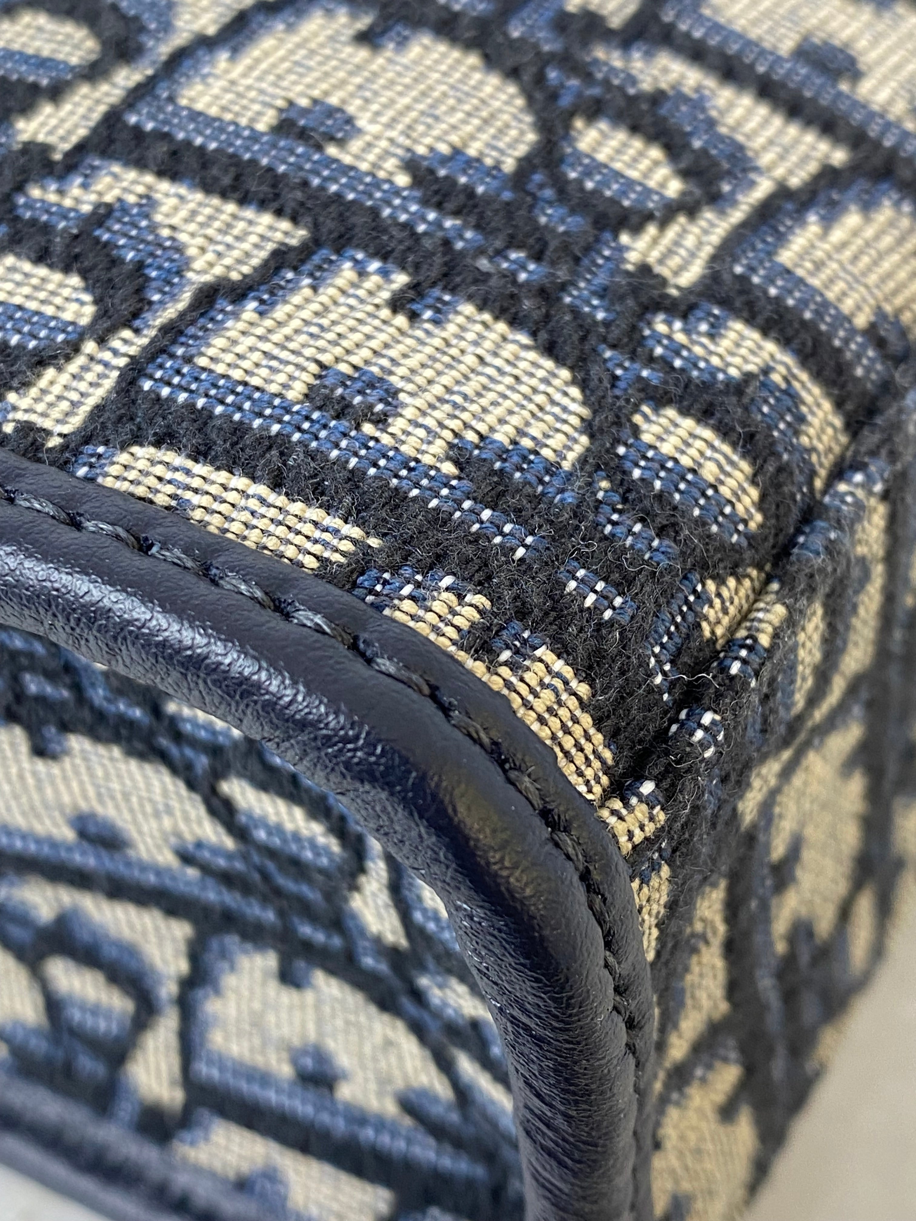 Christian Dior Blue Montaigne Pouch-Pouch-Christian Dior-The Closet Egypt