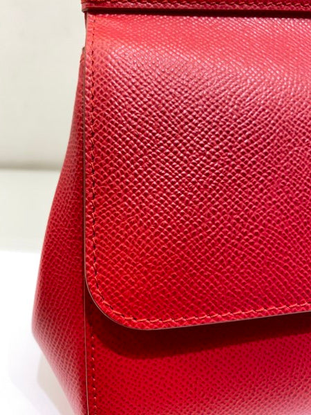 Dolce & Gabbana Red Sicily Small Bag-handbag-Dolce & Gabbana-The Closet Egypt