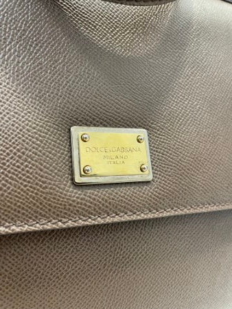 Dolce & Gabbana Brown Sicily Large Bag-handbag-Dolce & Gabbana-The Closet Egypt